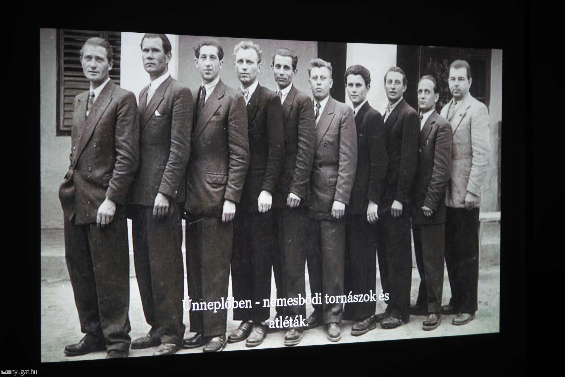 Nemesbődi tornászok és atléták 1961-ben. A képre kattintva galéria nyílik. 