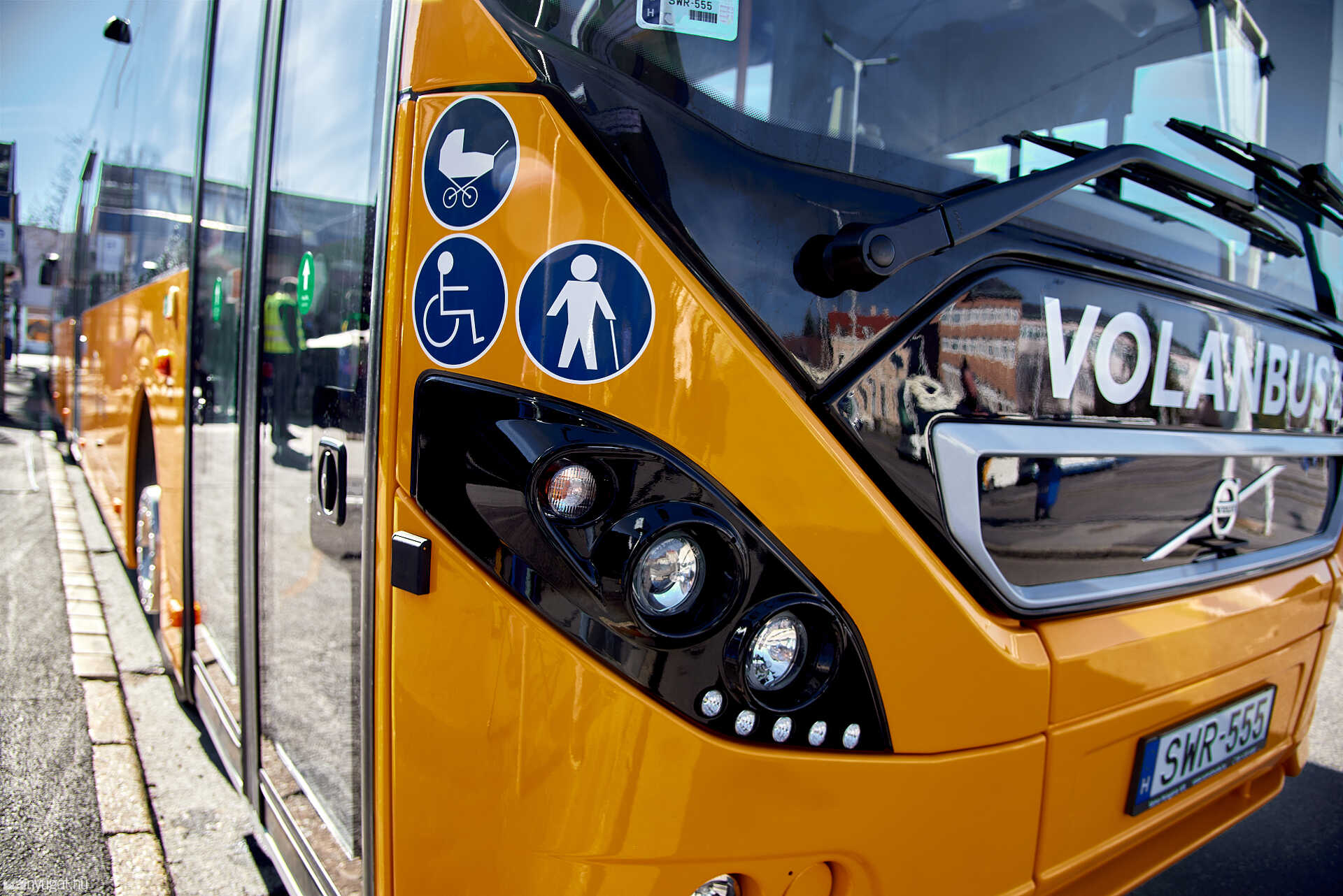 Új Volánbuszok Szombathelyen
