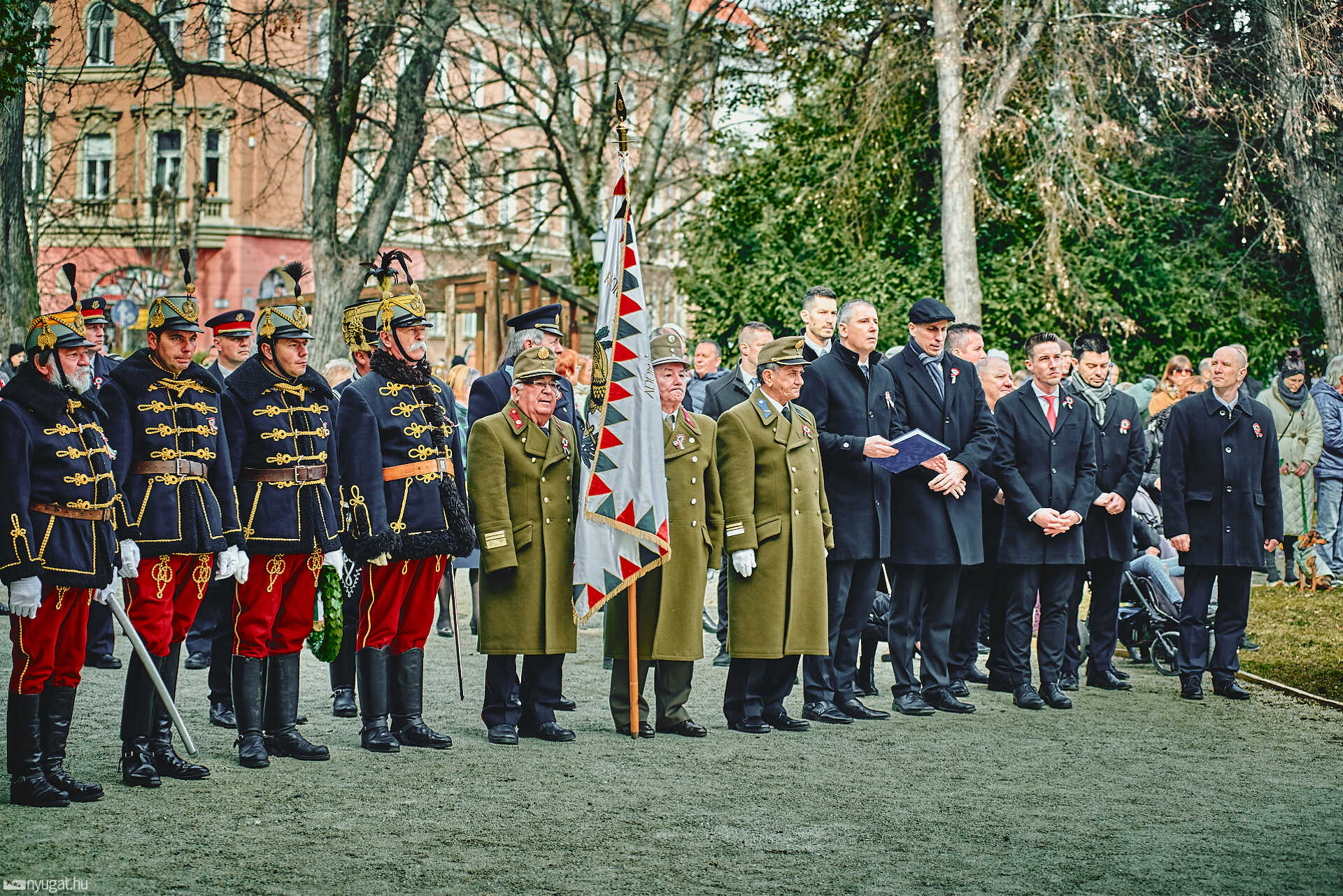 Március 15. ünnepség Szombthelyen 