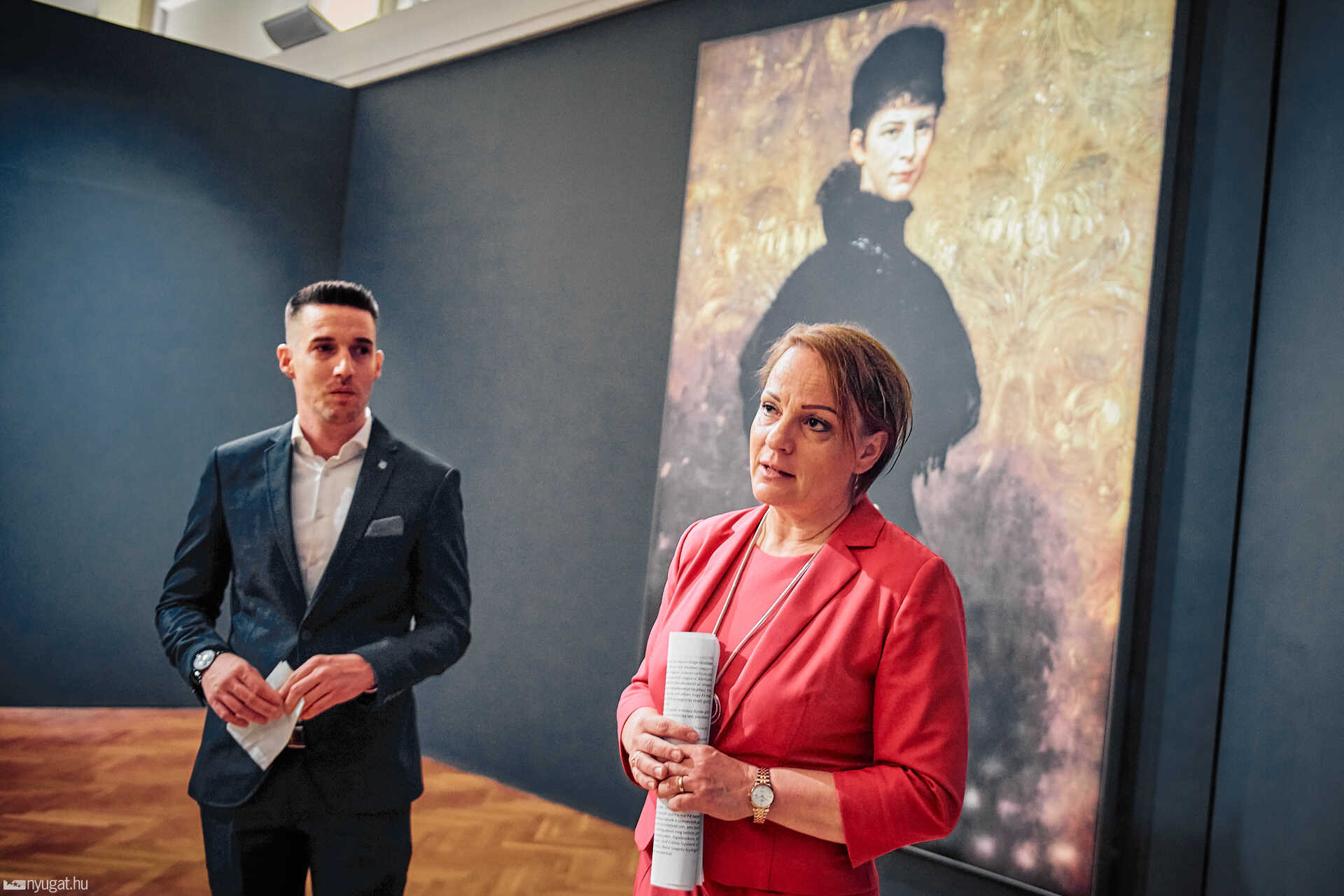 Sissi kiállítás sajtótájékoztató