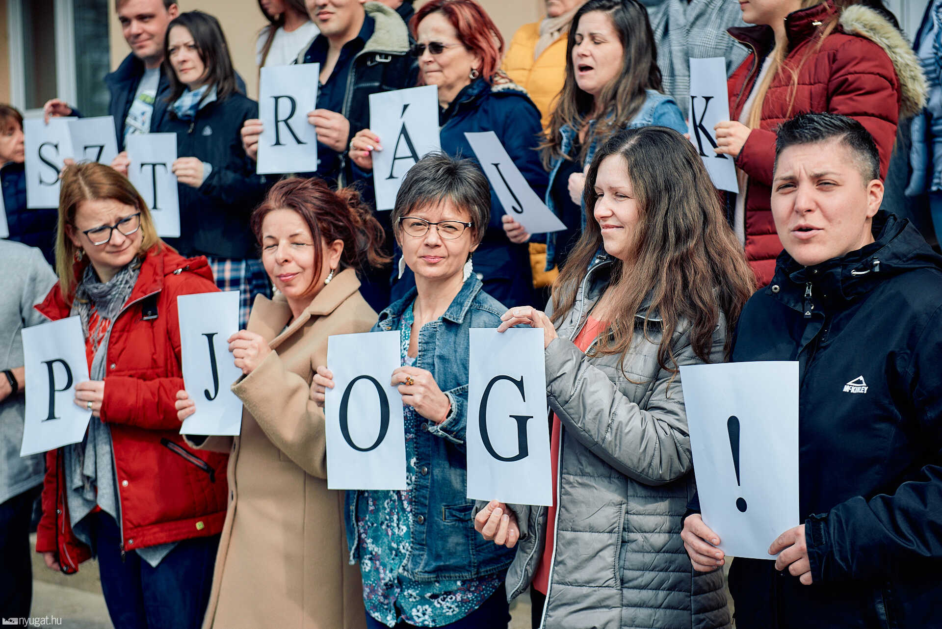 Sztrájk a Neumann János Általános iskolában