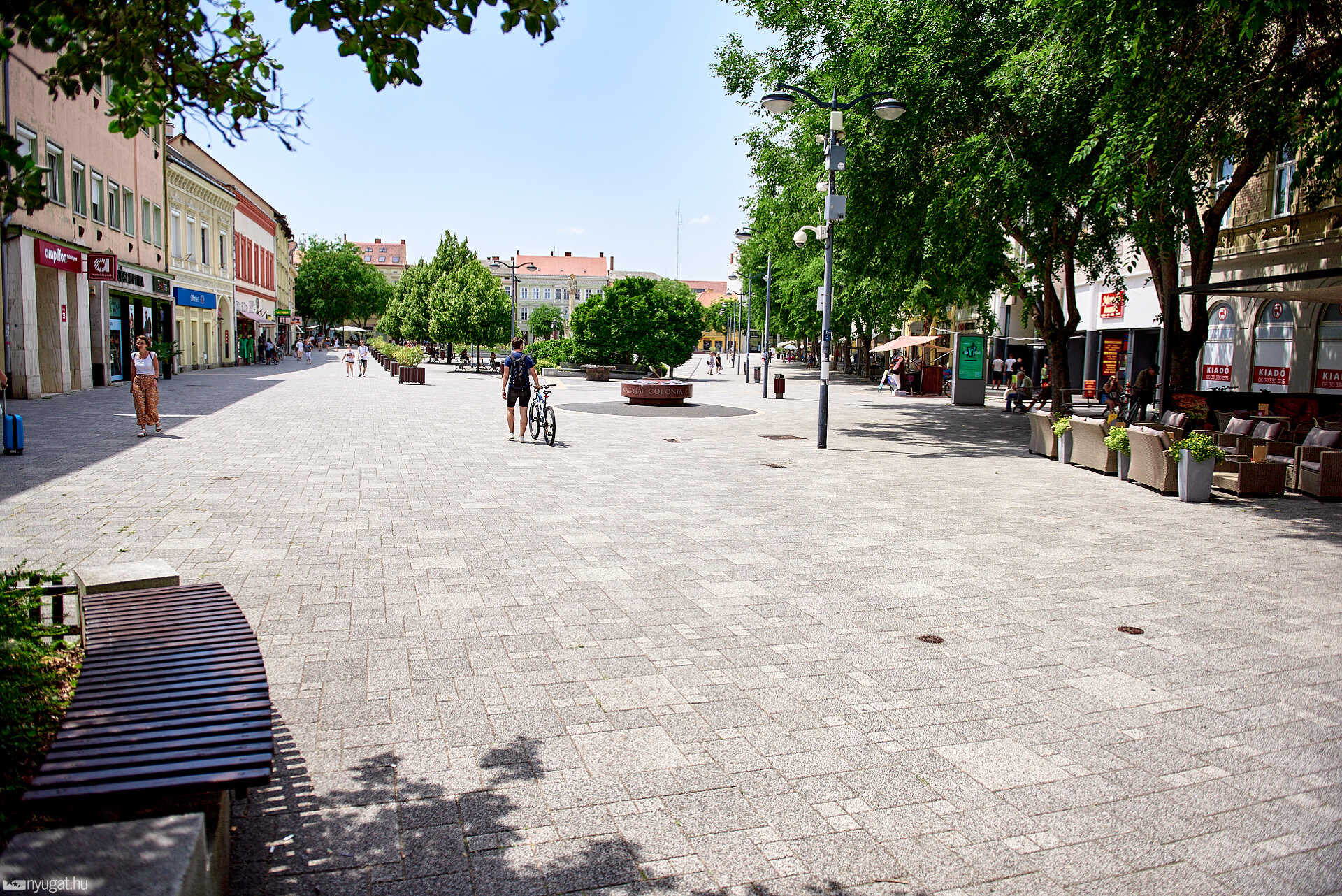 Térköves terek Szombathelyen