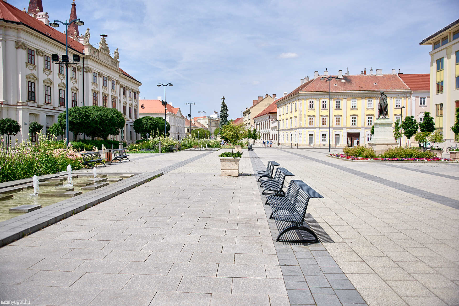 Térköves terek Szombathelyen
