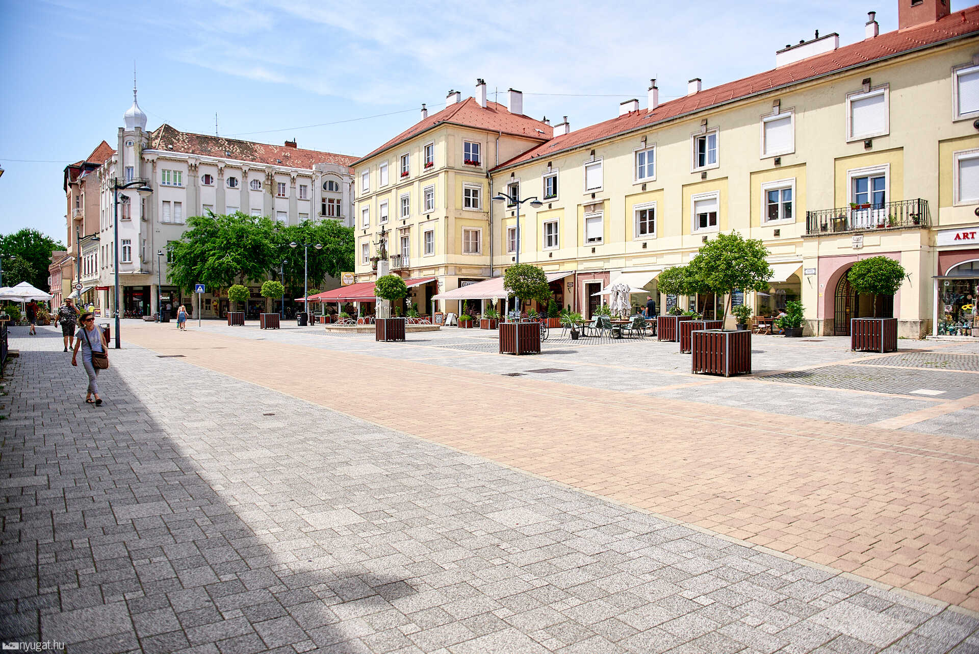 Térköves terek Szombathelyen