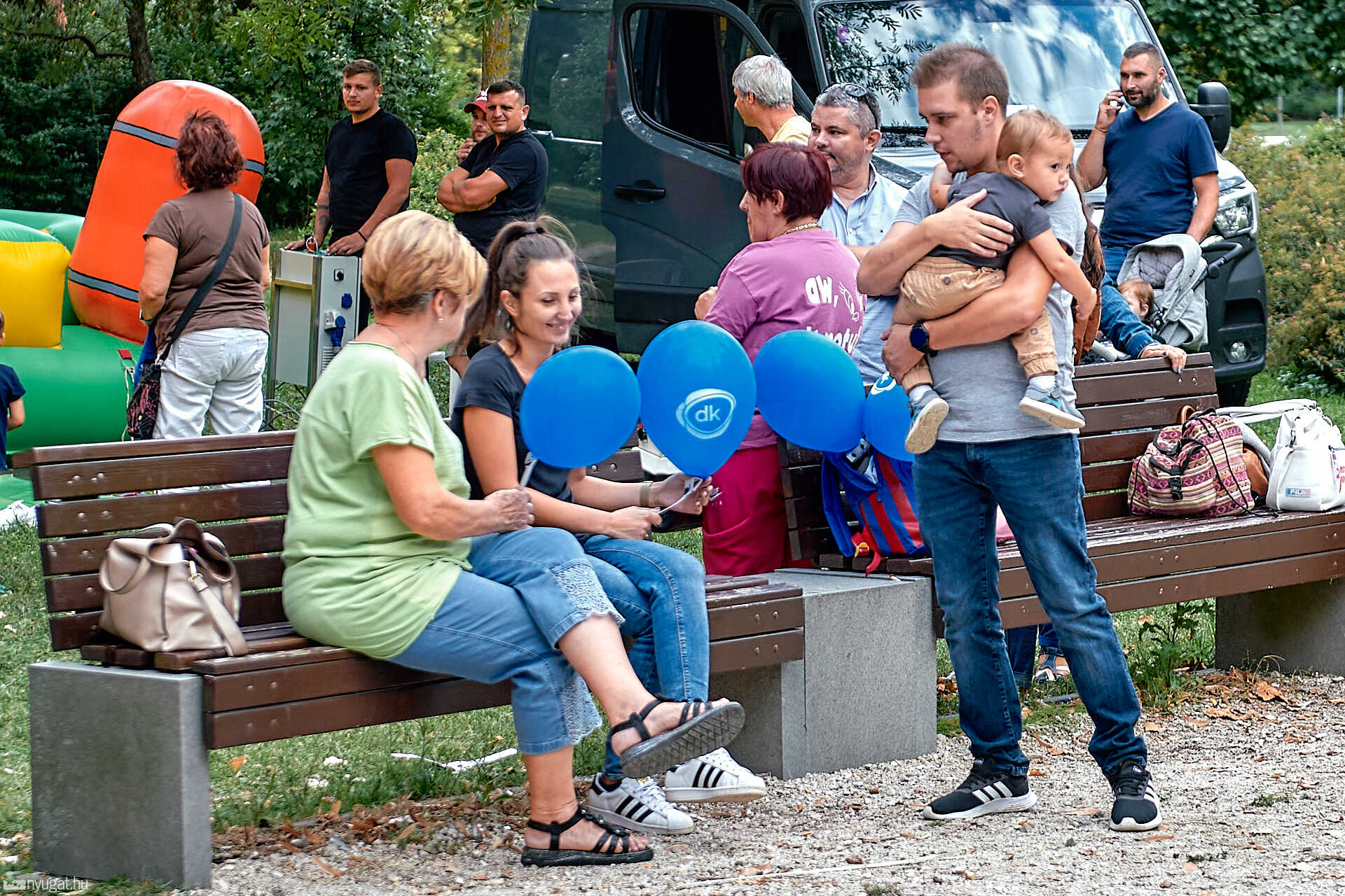 Gyurcsány Ferenc a szombathelyi csónakázó tavon