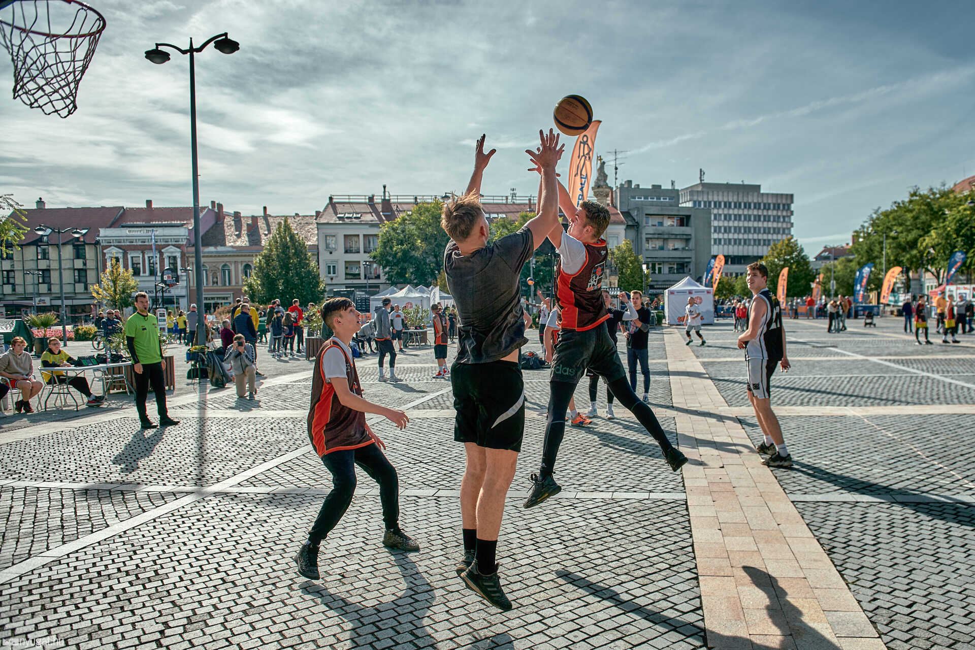 Első streetball verseny Szombathelyen