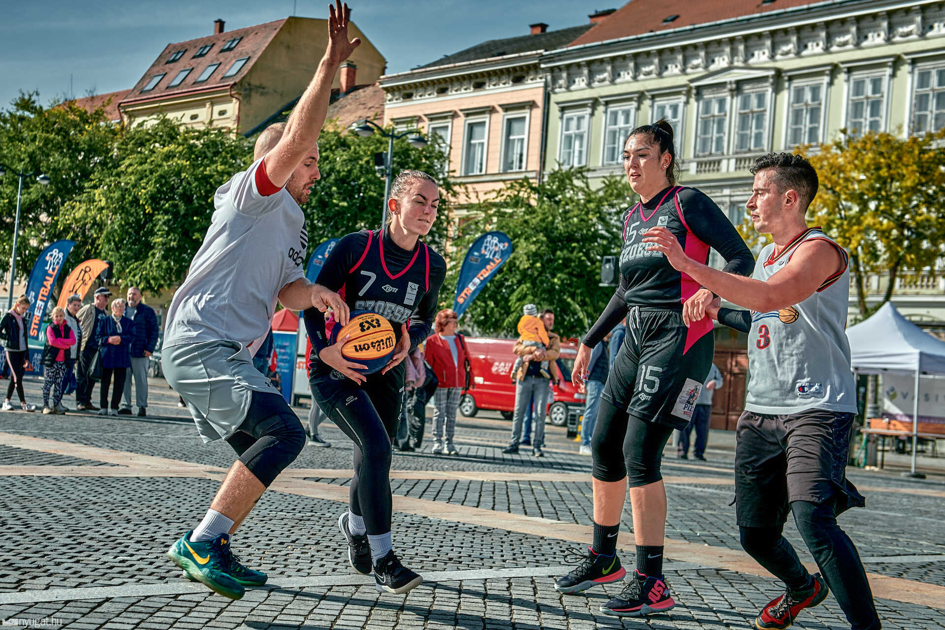 Első streetball verseny Szombathelyen
