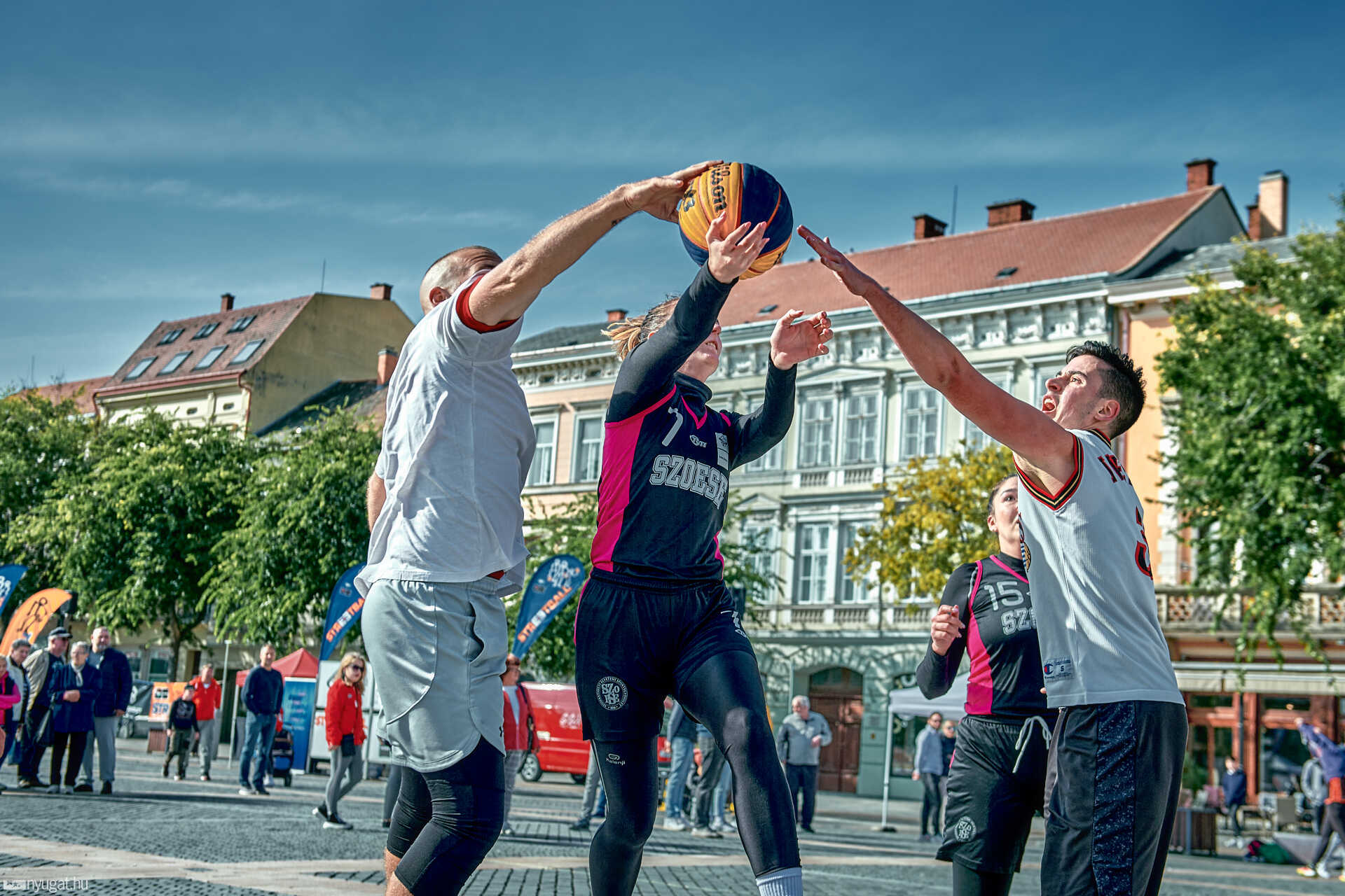 Első streetball verseny Szombathelyen