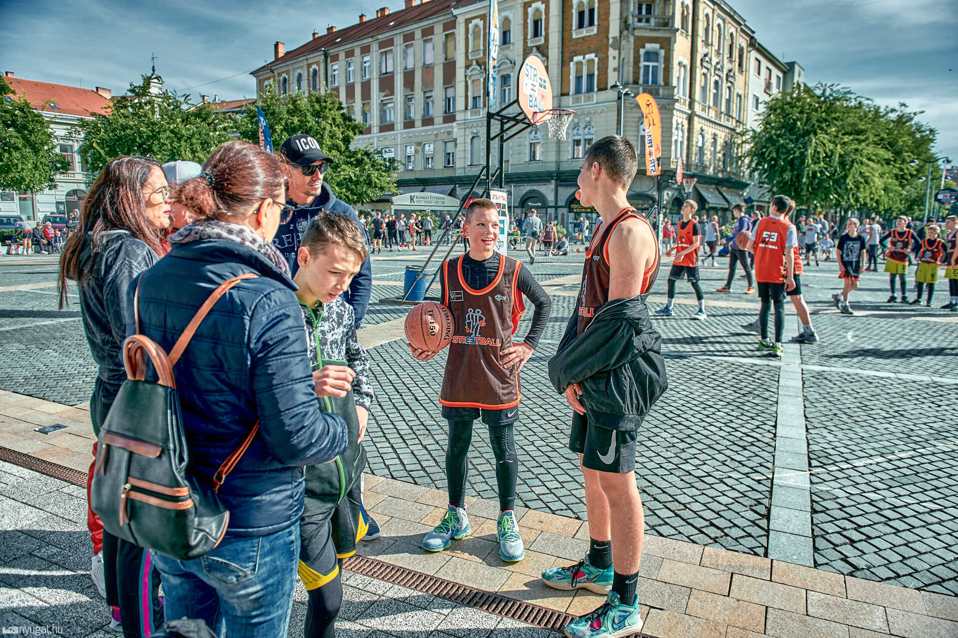 Első streetball verseny Szombathelyen
