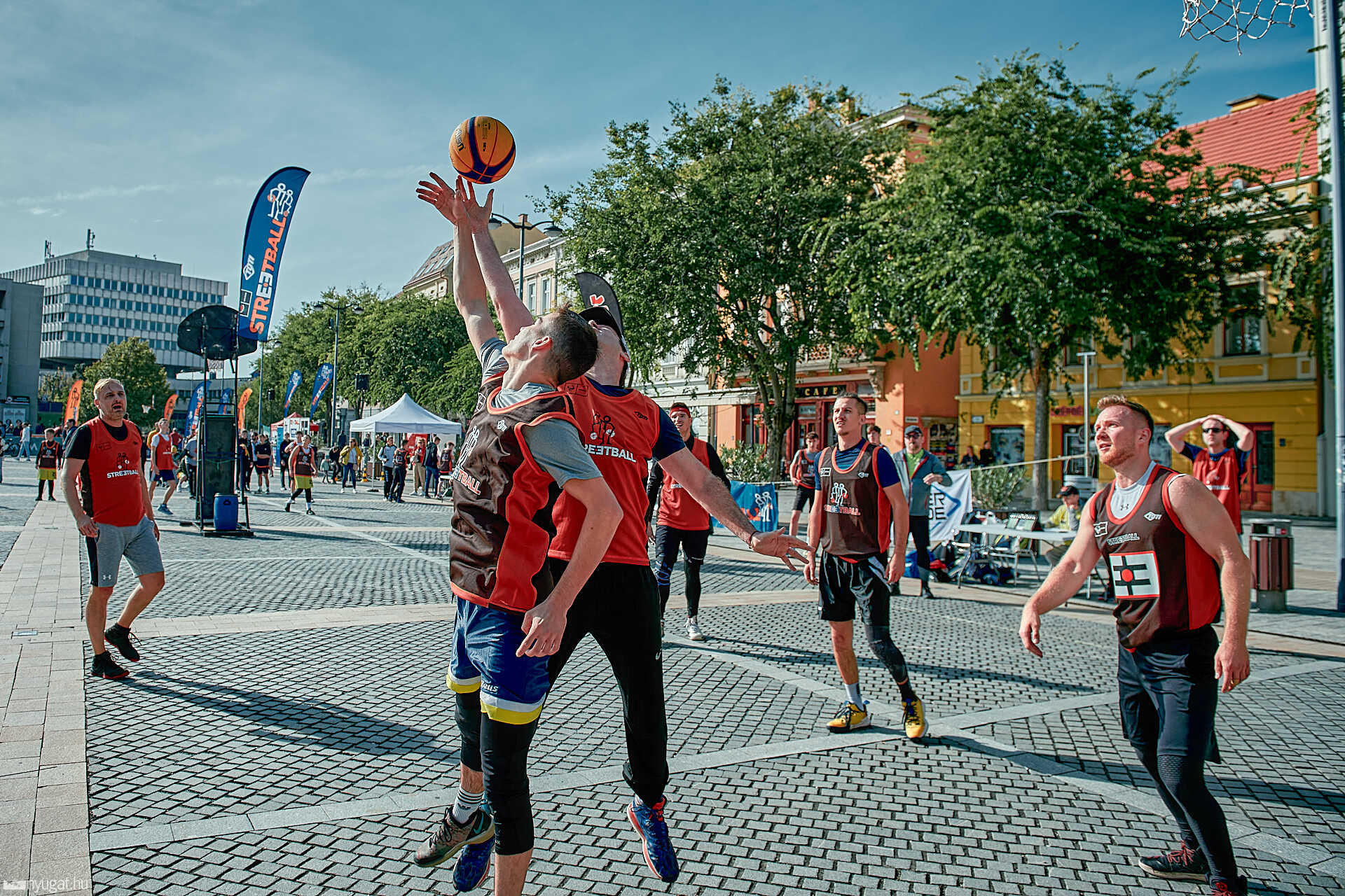 Első streetball verseny Szombathelyen