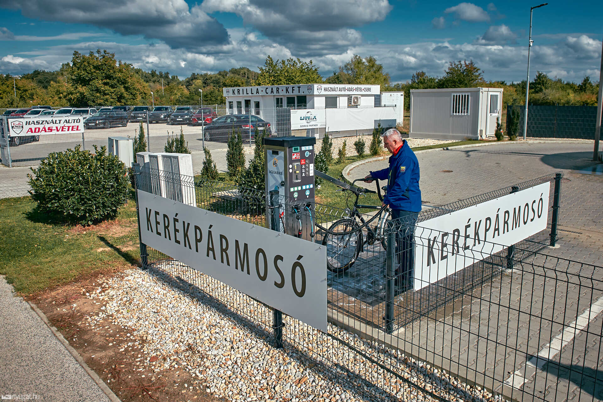 Pozsi kerékpármosó