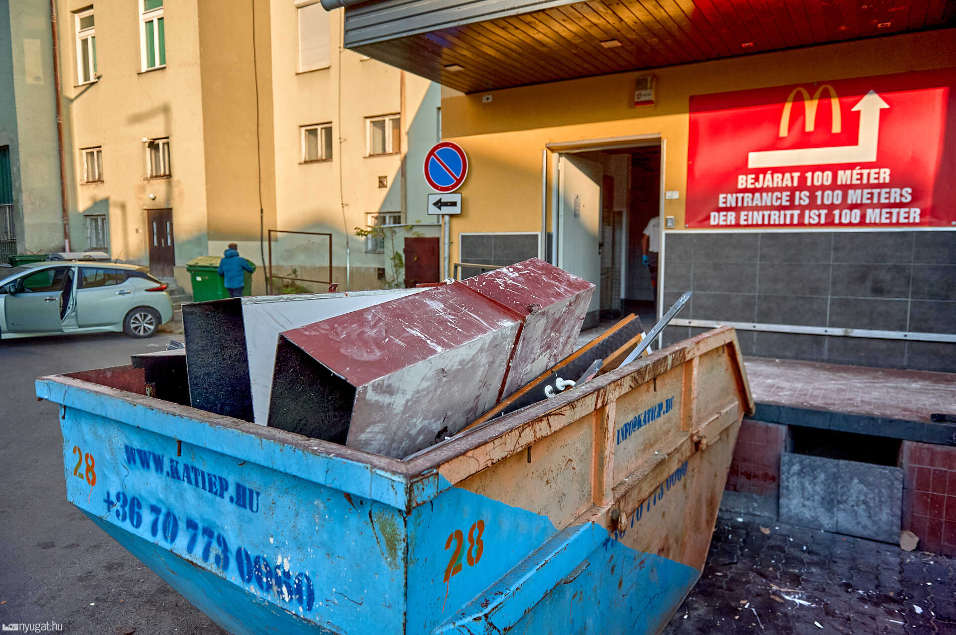 McDonald's felújítása Szombathelyen