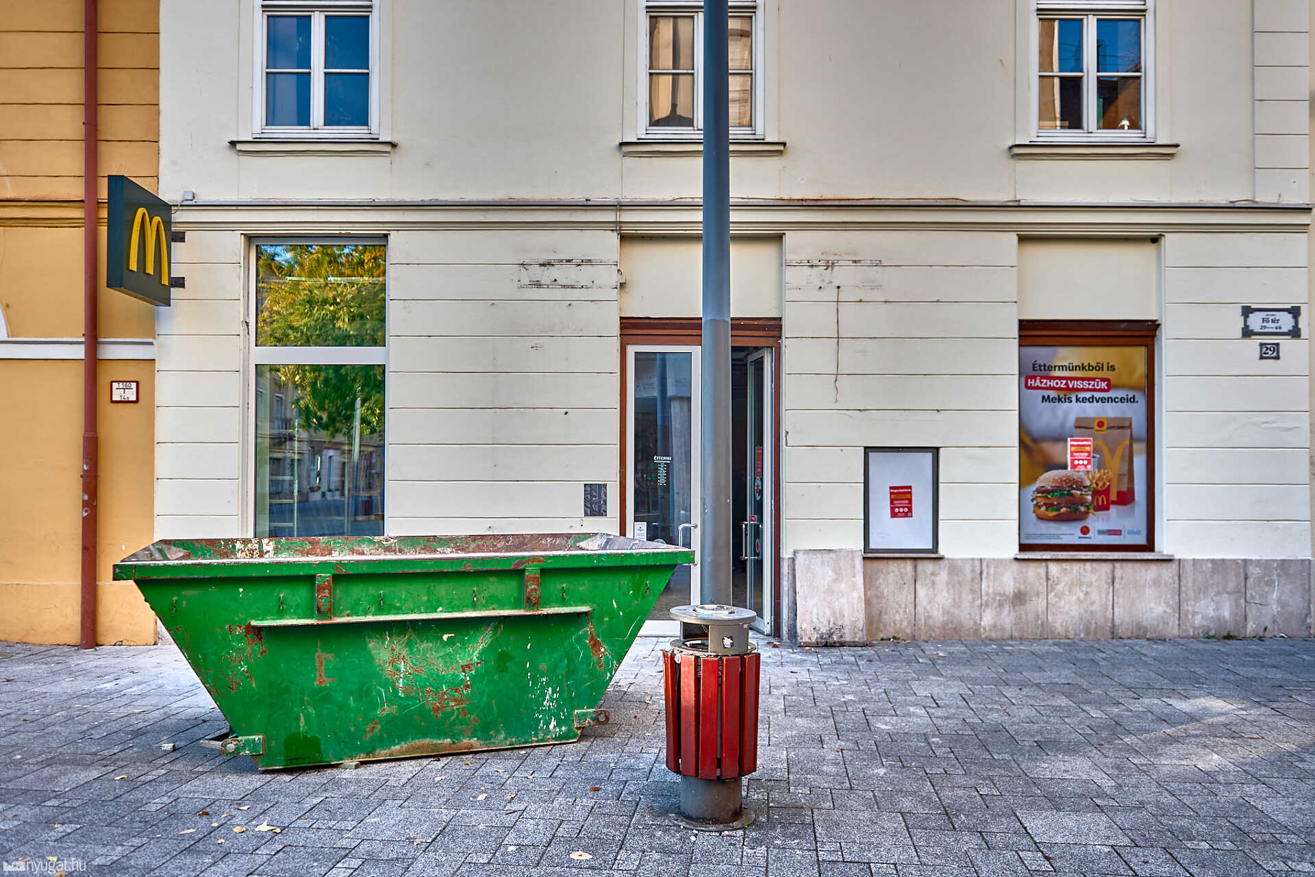 McDonald's felújítása Szombathelyen