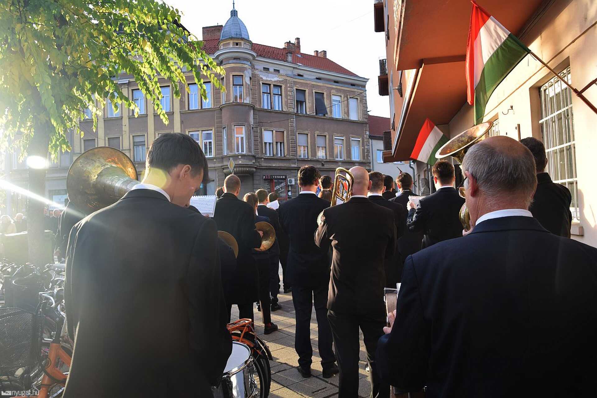 Október 23-i megemlékezés Szombathelyen 2022