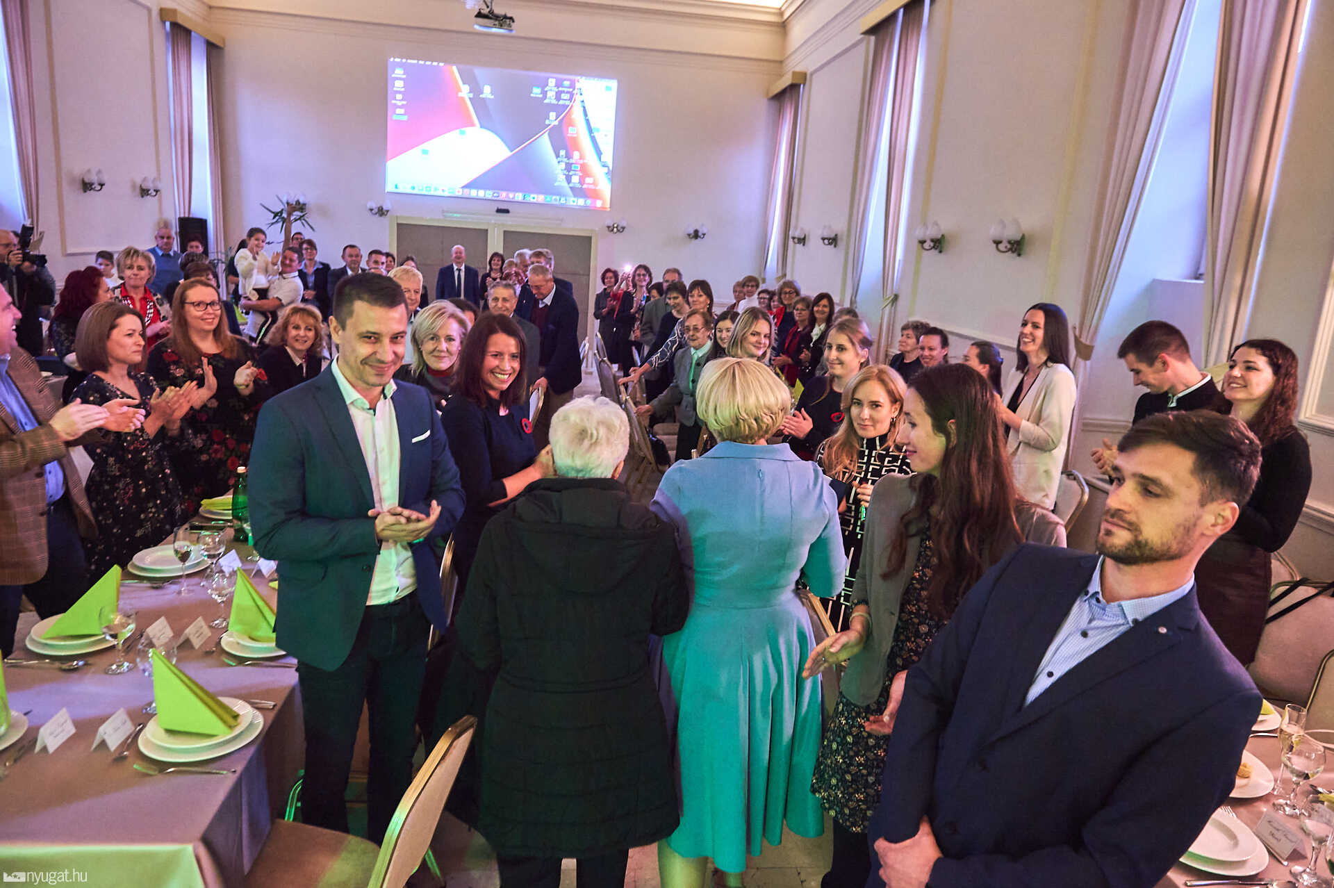 60 év az Egészségügyben-Szabó Imréné Valika