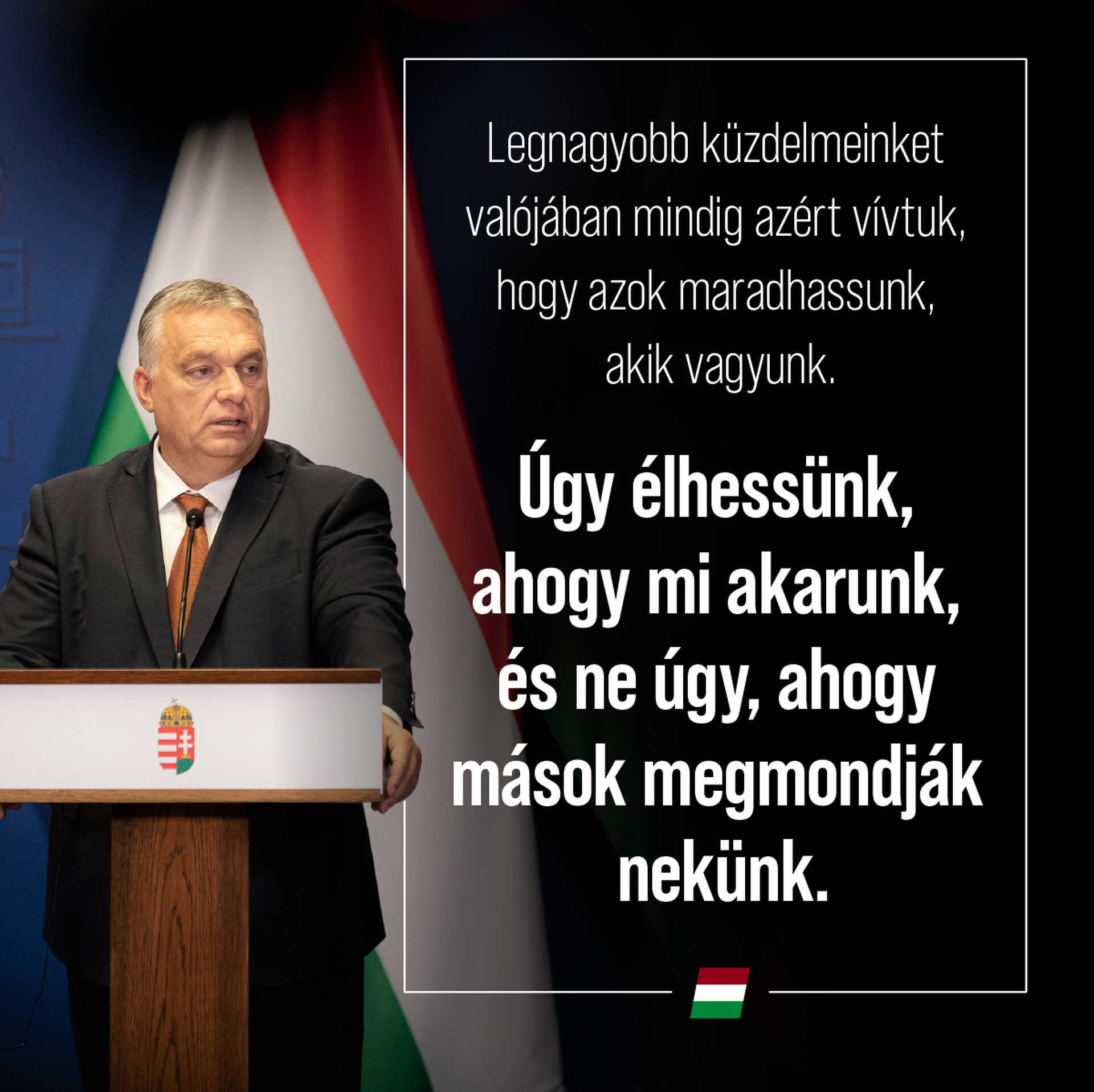 Kormányüzenetek