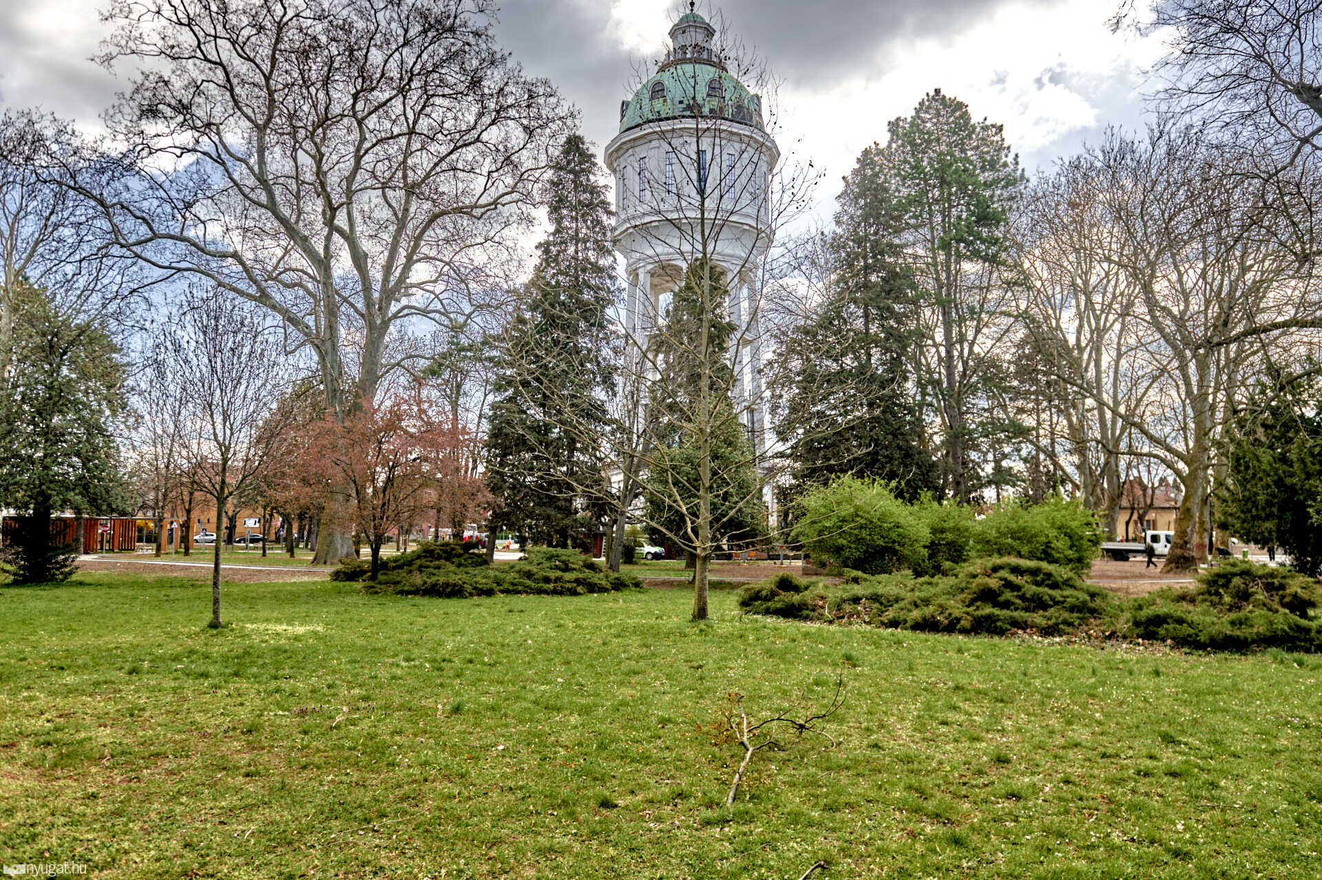 Tankcsapdák a szombathelyi Kresz parkban