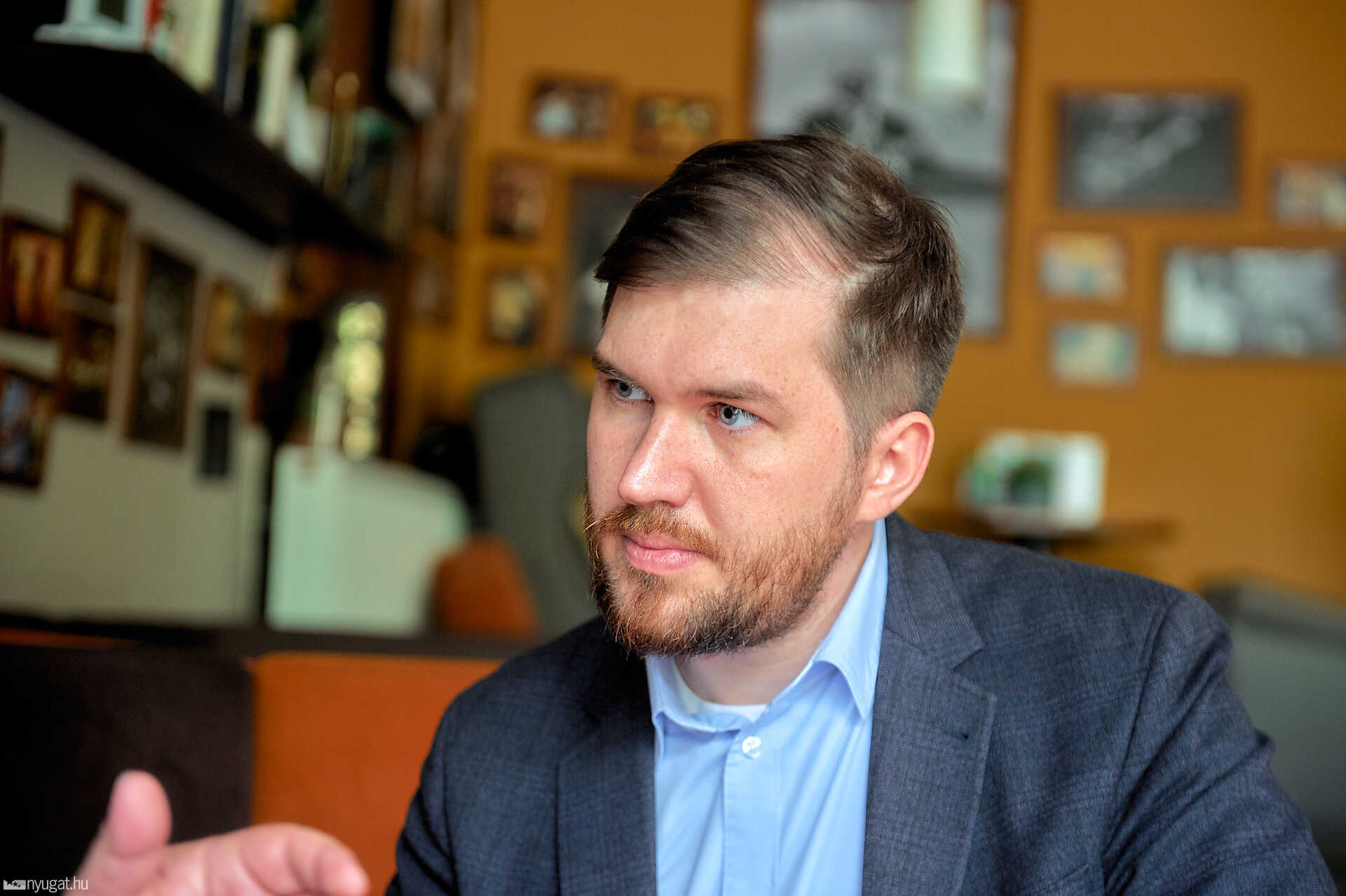 Gelencsér József a Momentum elnöke interjú