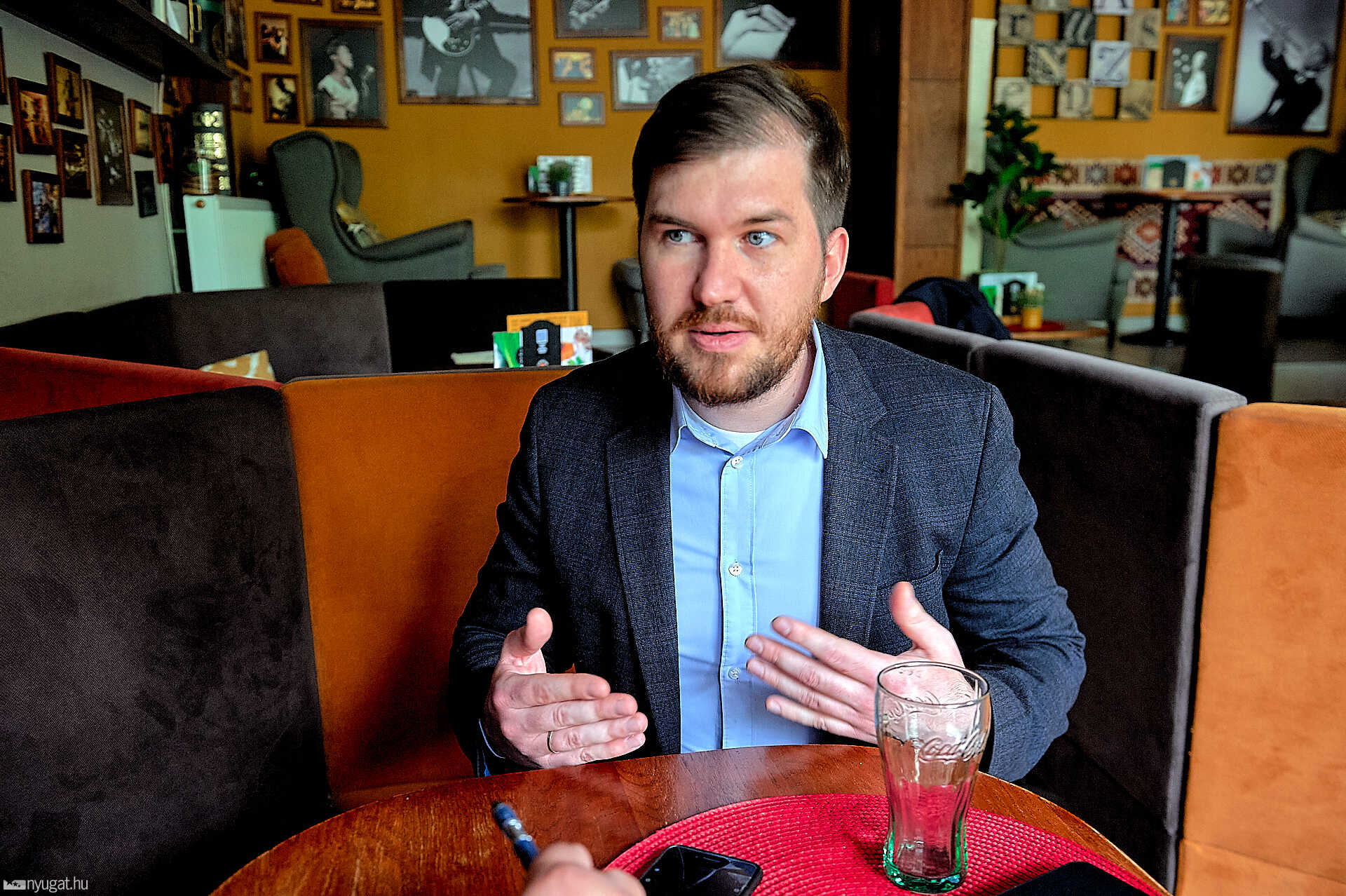 Gelencsér József a Momentum elnöke interjú