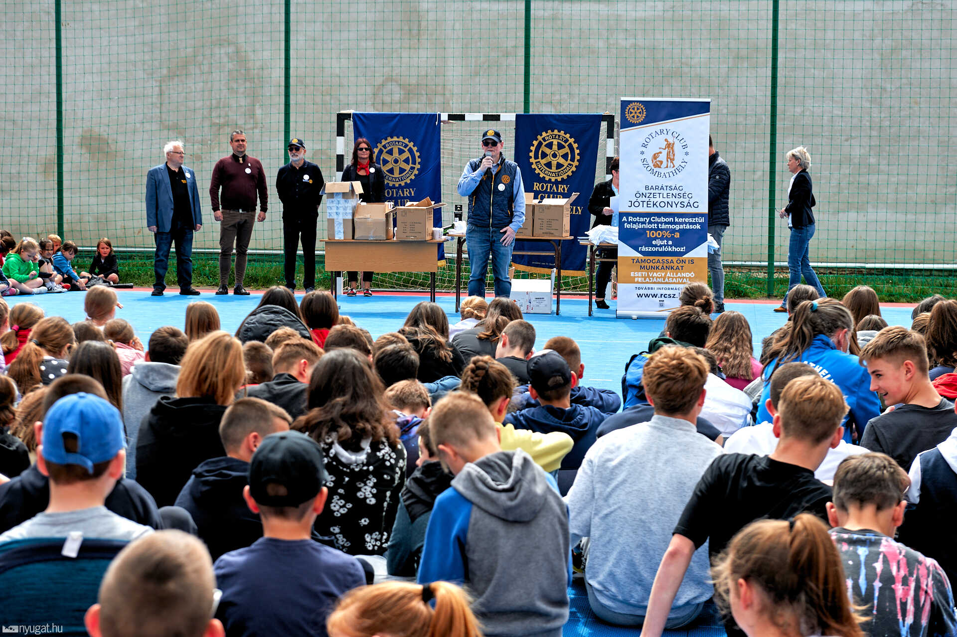 Rotary Club díjátadó a Zrínyiben