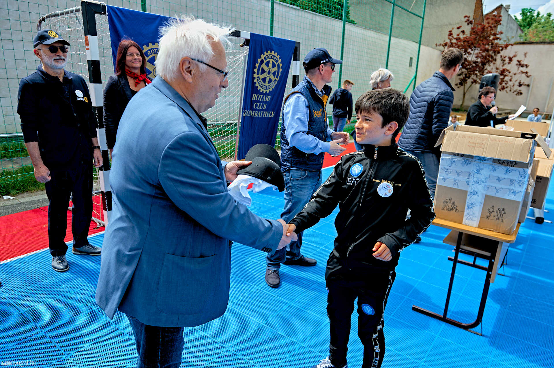 Rotary Club díjátadó a Zrínyiben