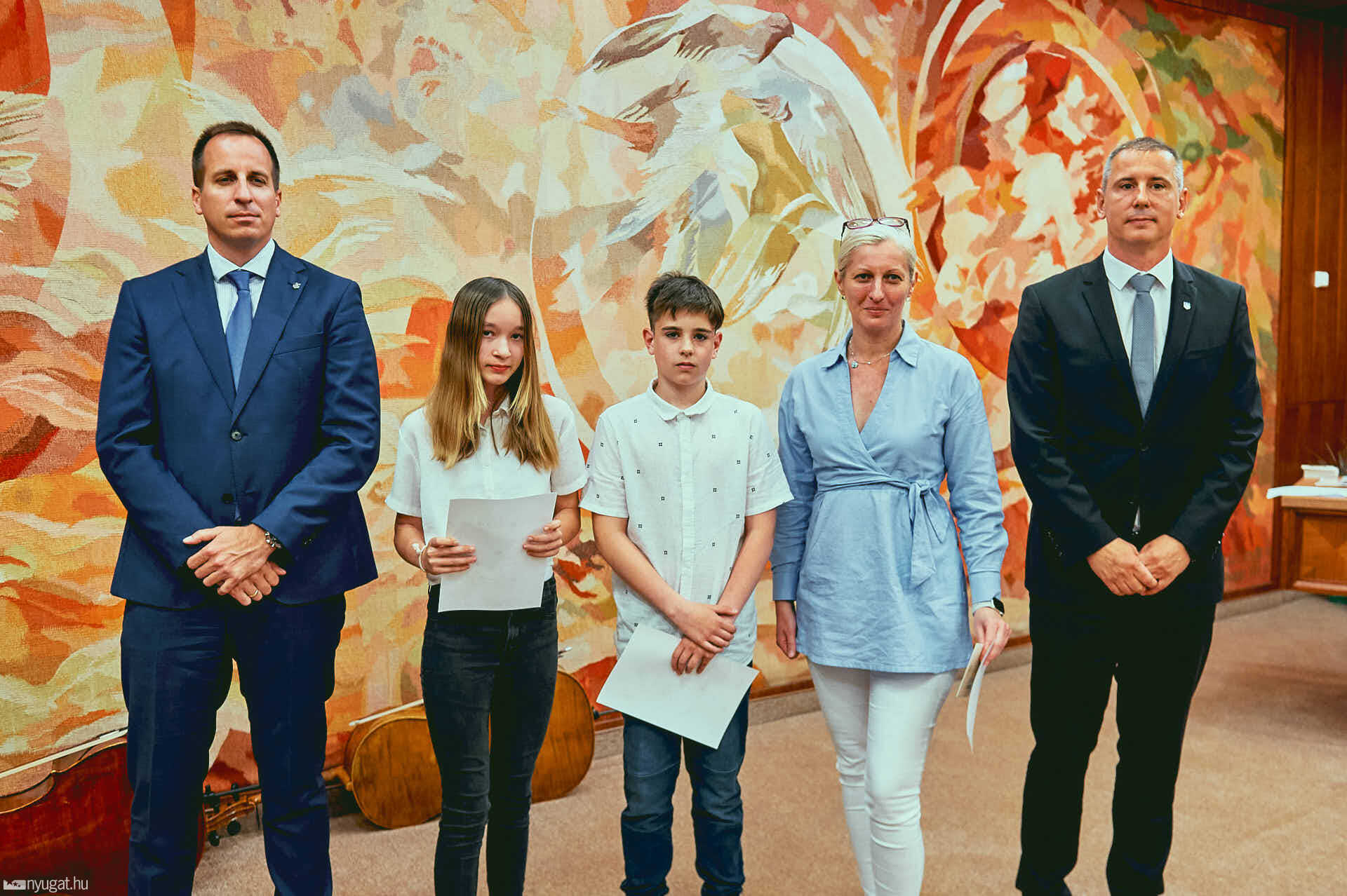 Országos tanulmányi versenyeken eredményes diákok jutalmazása  2023