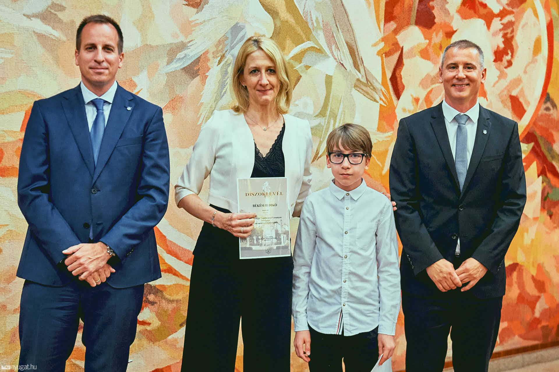 Országos tanulmányi versenyeken eredményes diákok jutalmazása  2023