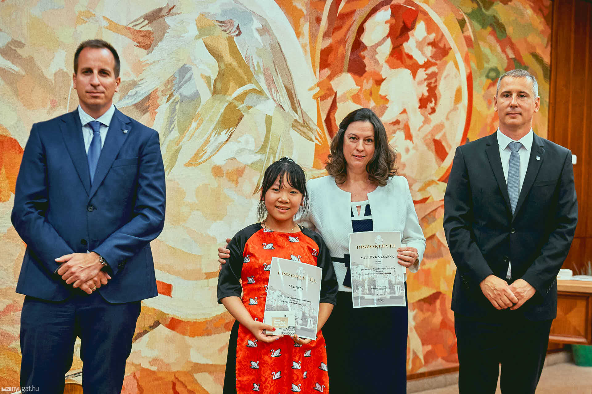 Országos tanulmányi versenyeken eredményes diákok jutalmazása  2023