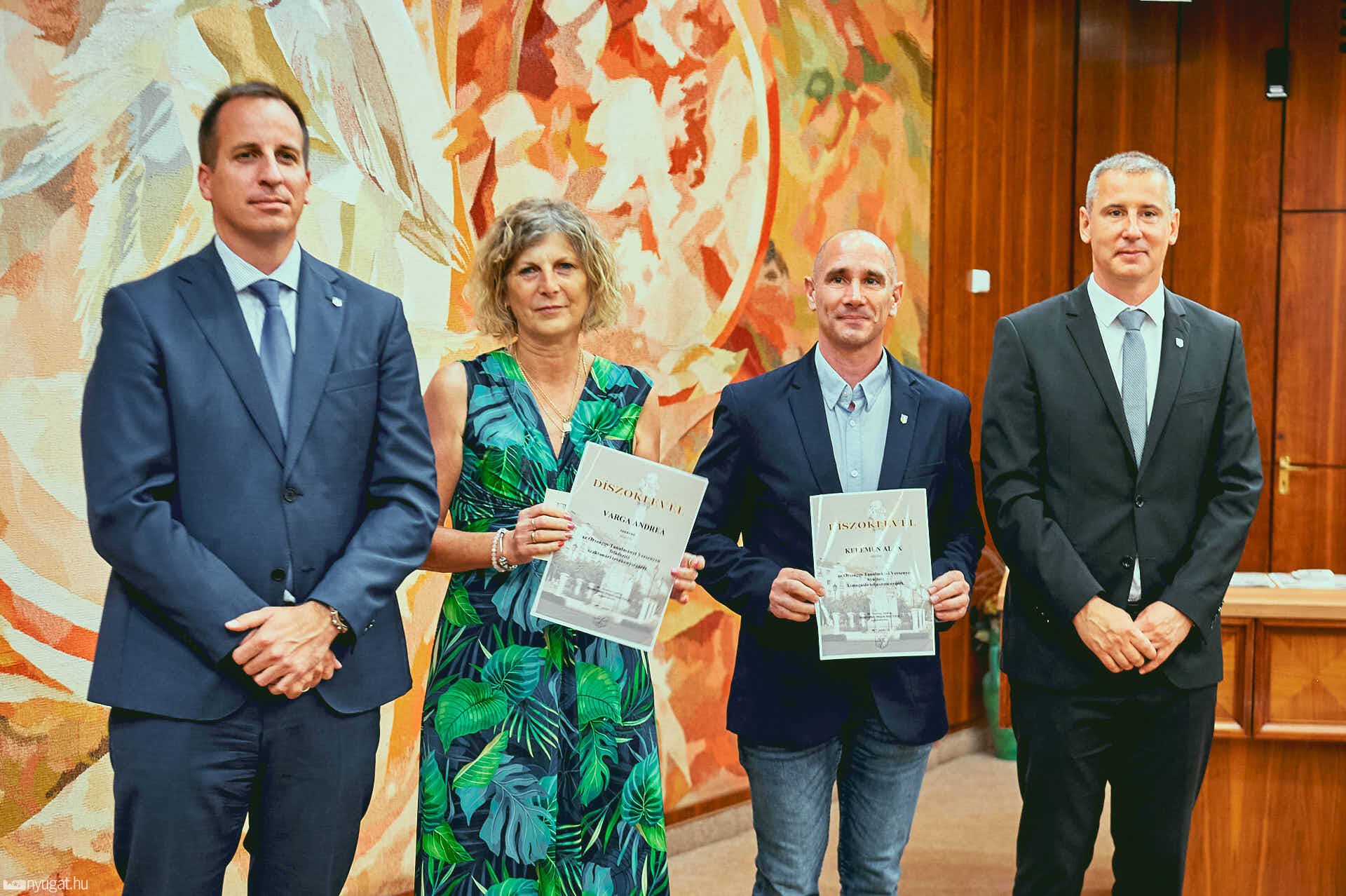 Országos tanulmányi versenyeken eredményes diákok jutalmazása  2023