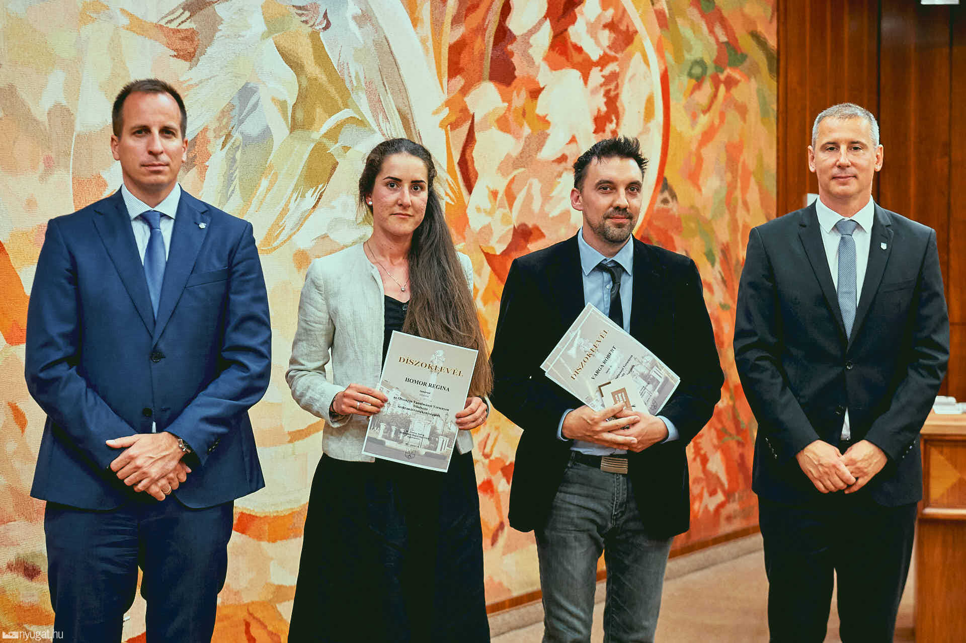 Országos tanulmányi versenyeken eredményes diákok jutalmazása  2023