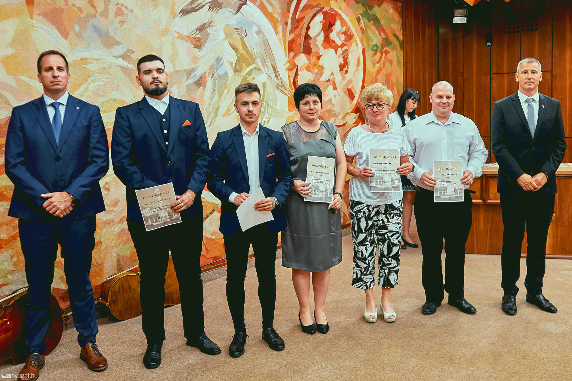 Országos tanulmányi versenyeken eredményes diákok jutalmazása  2023