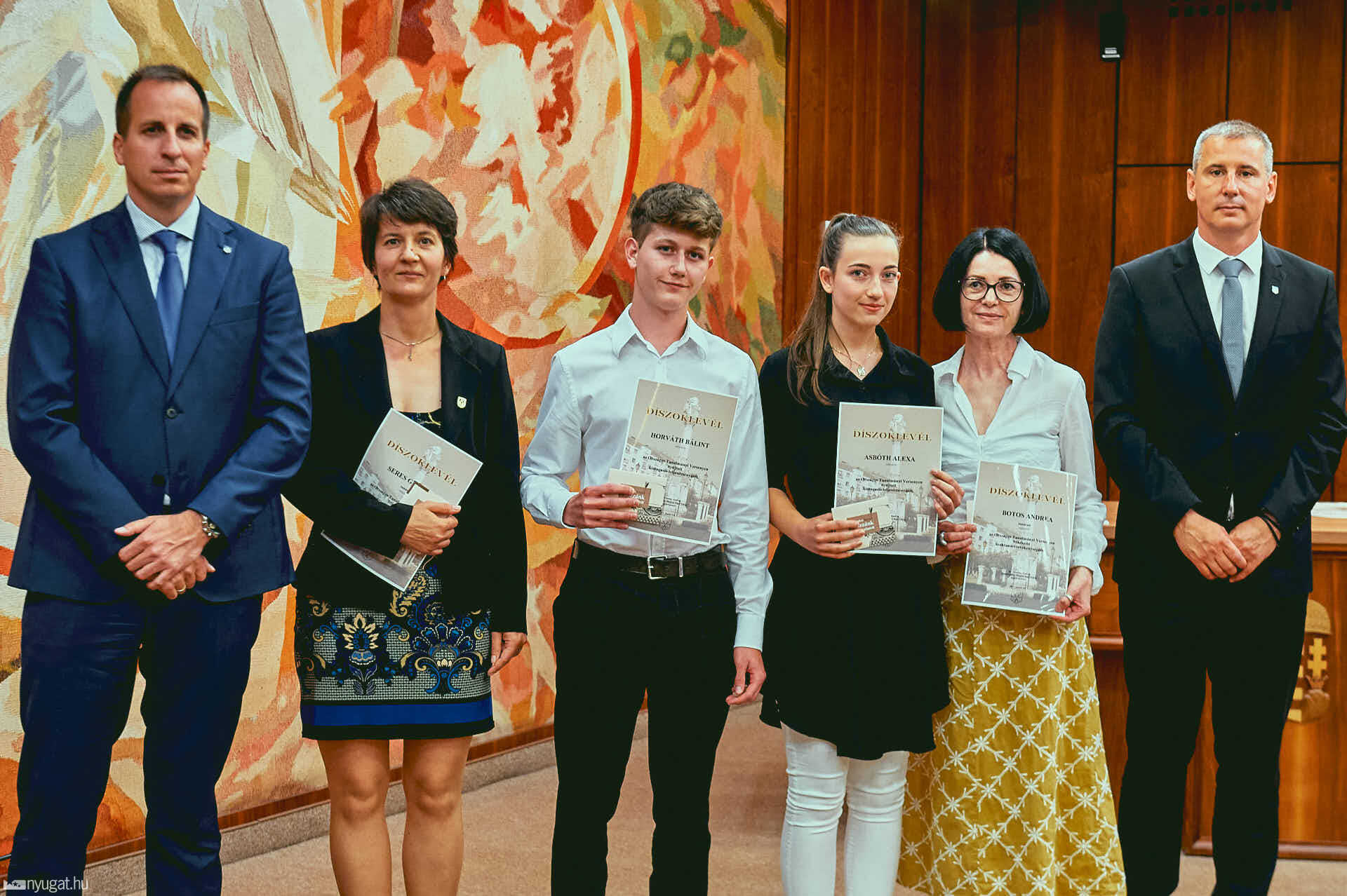 Országos tanulmányi versenyeken eredményes diákok jutalmazása  2023