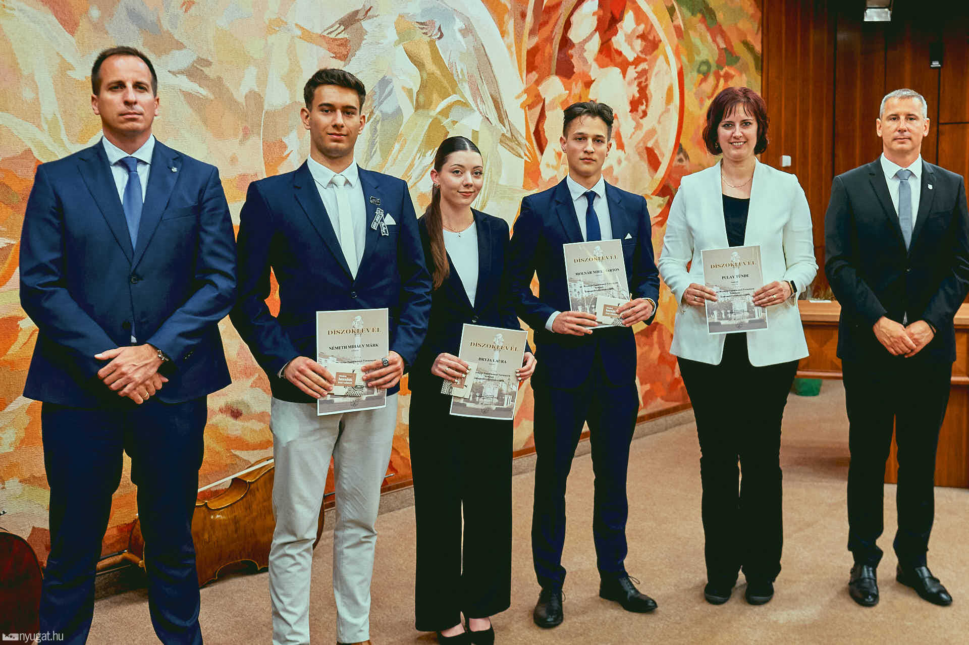 Országos tanulmányi versenyeken eredményes diákok jutalmazása  2023