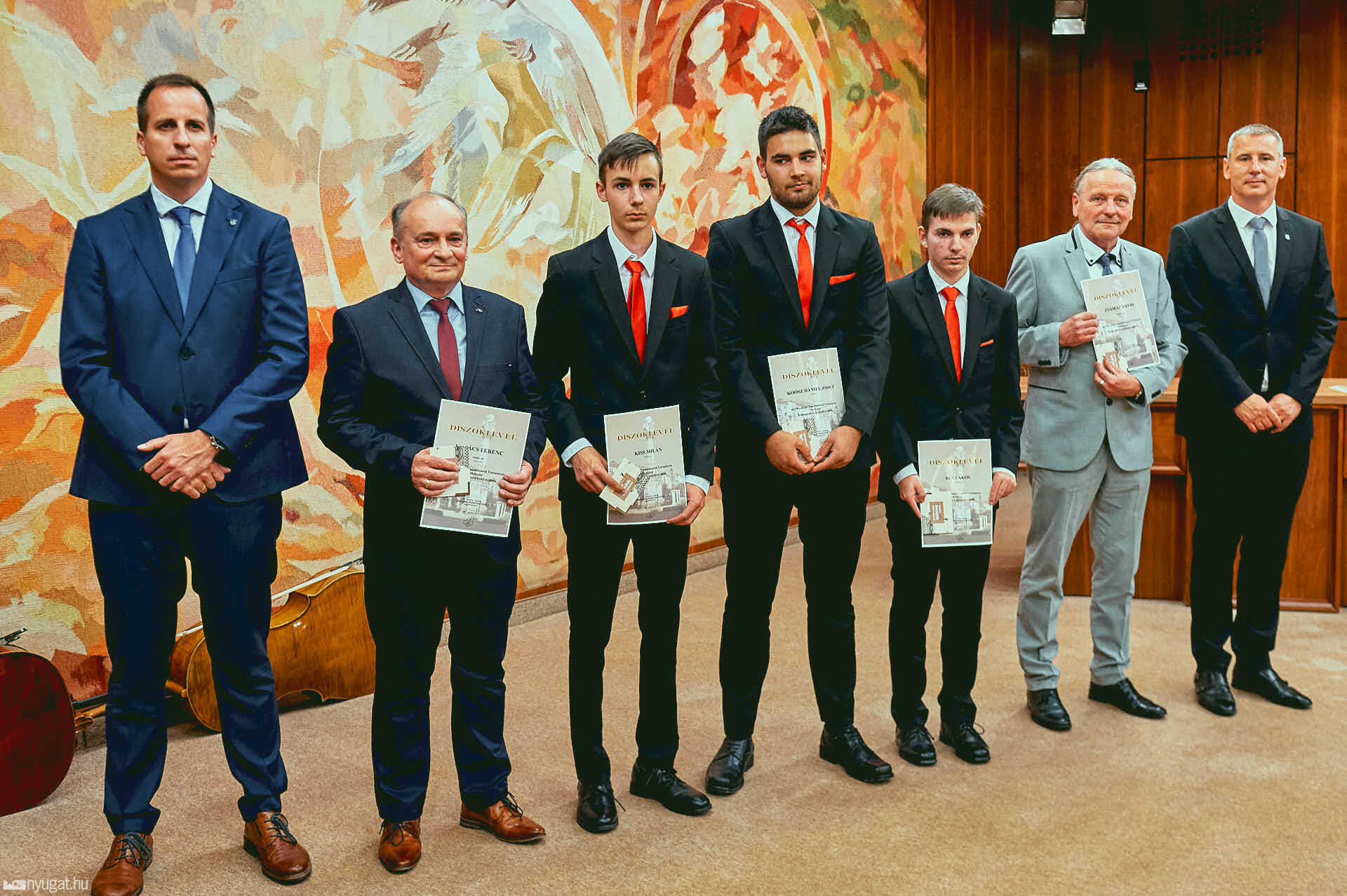 Országos tanulmányi versenyeken eredményes diákok jutalmazása  2023