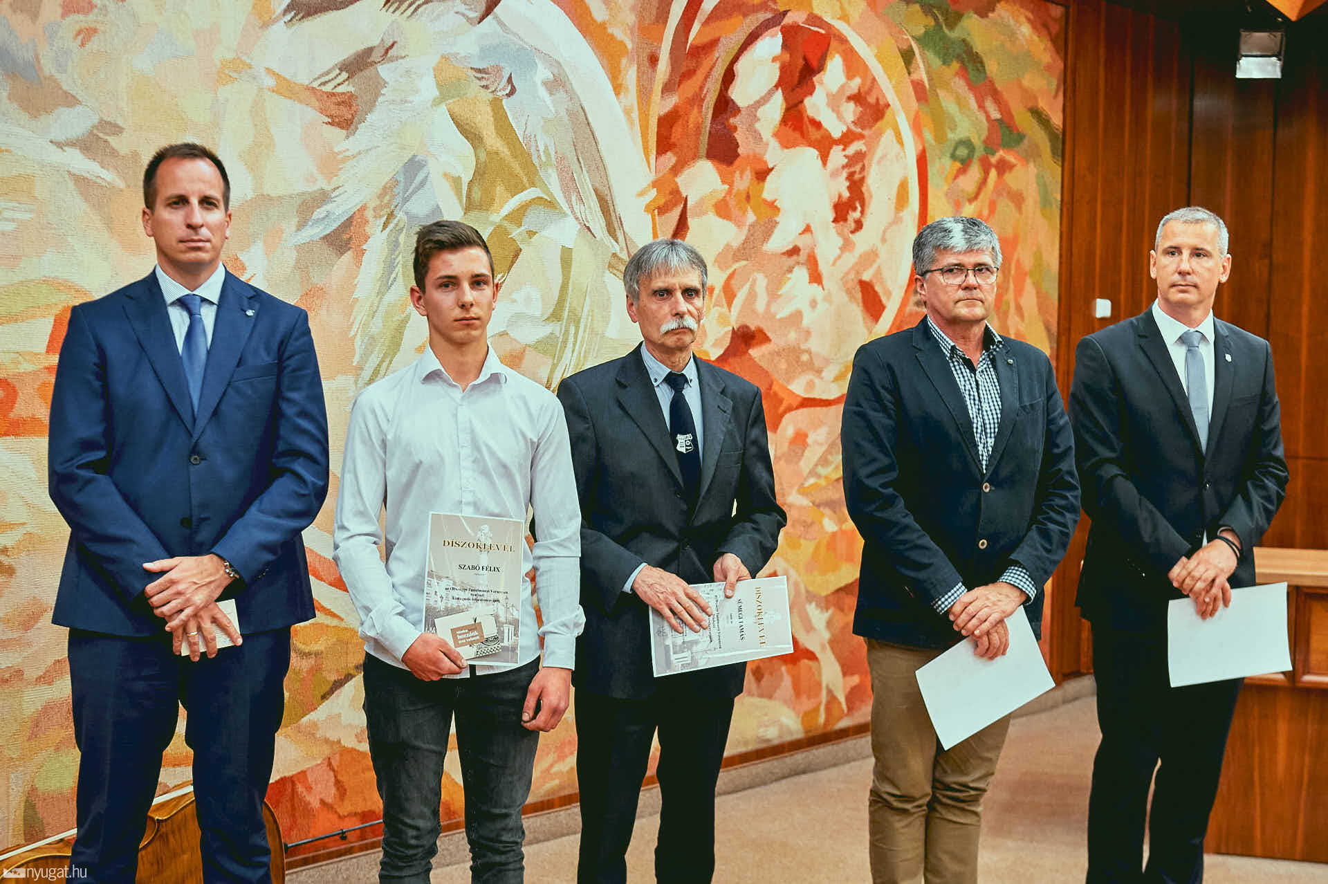 Országos tanulmányi versenyeken eredményes diákok jutalmazása  2023