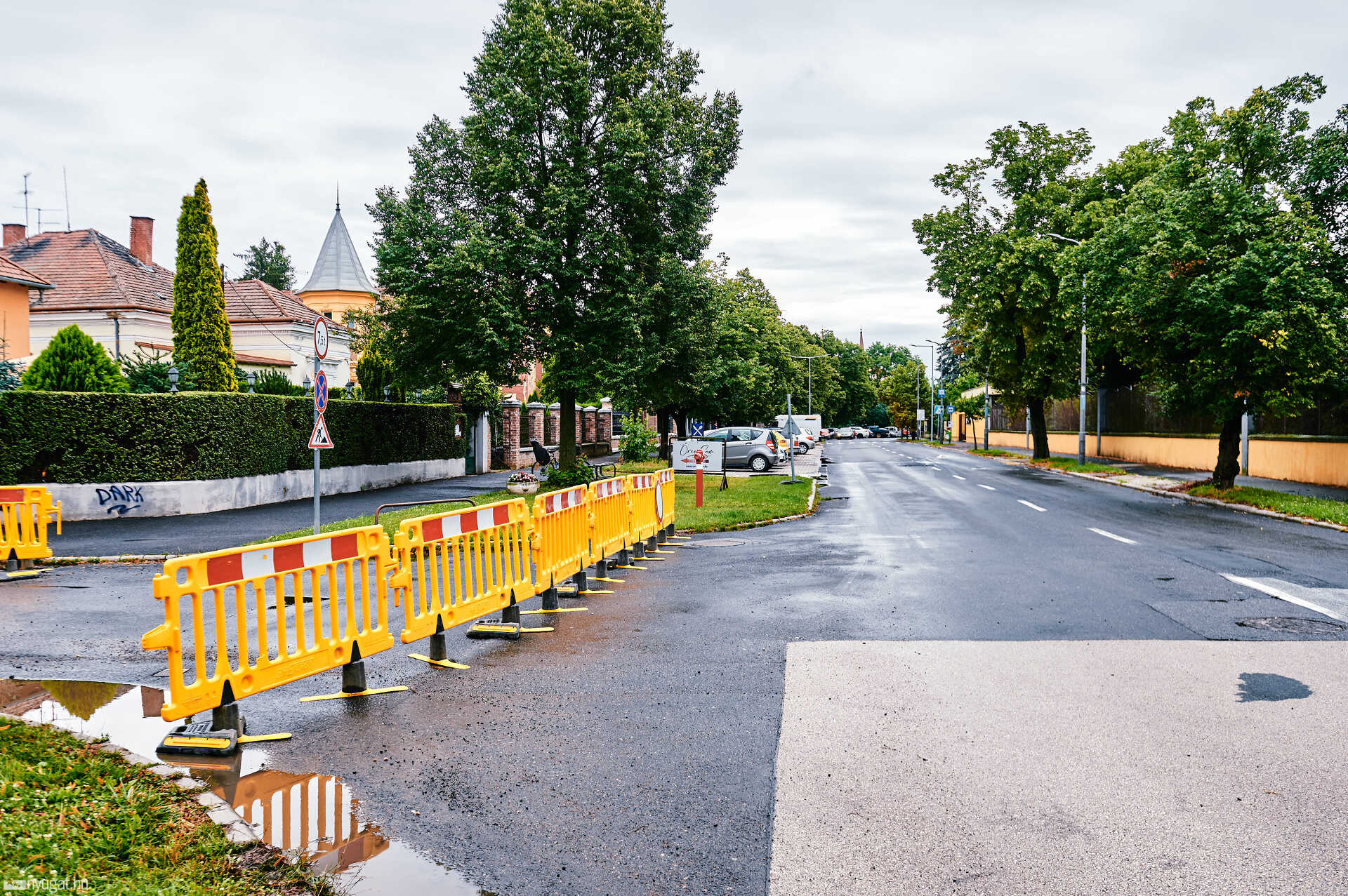 Fürdő utca felujítása