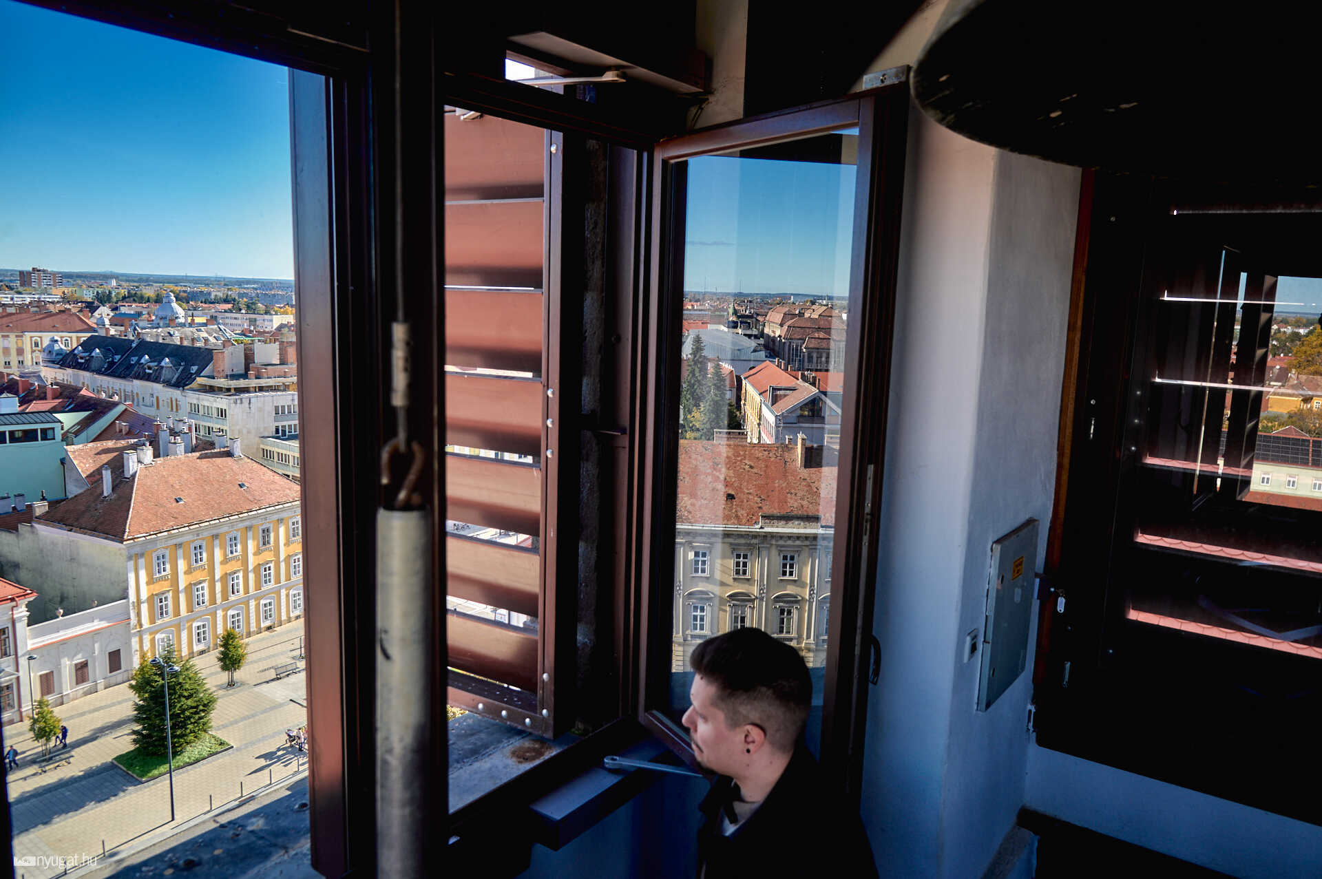 Kilátás a Székesegyház harangtornyából