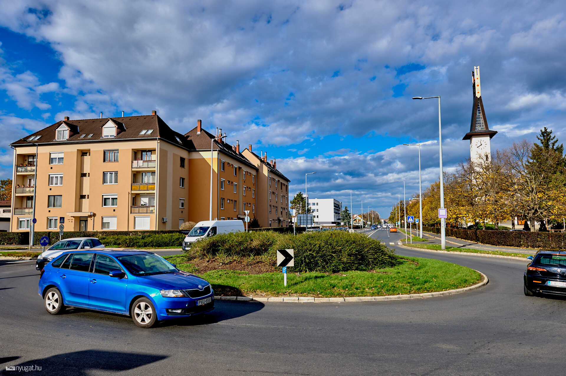 új és felújított körforgalmak Szombathelyen