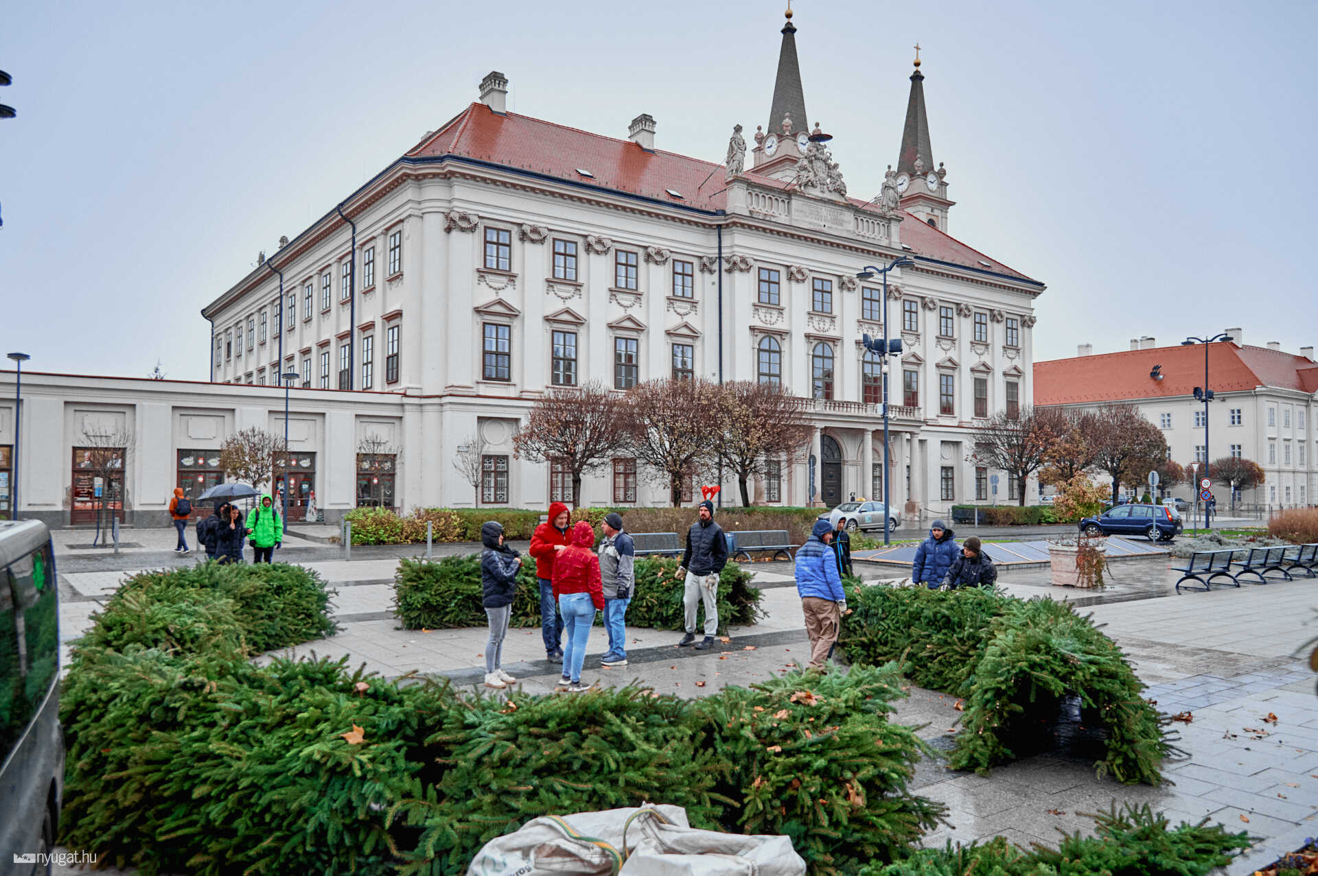 Berzsenyi tér Adventi koszorú 2023