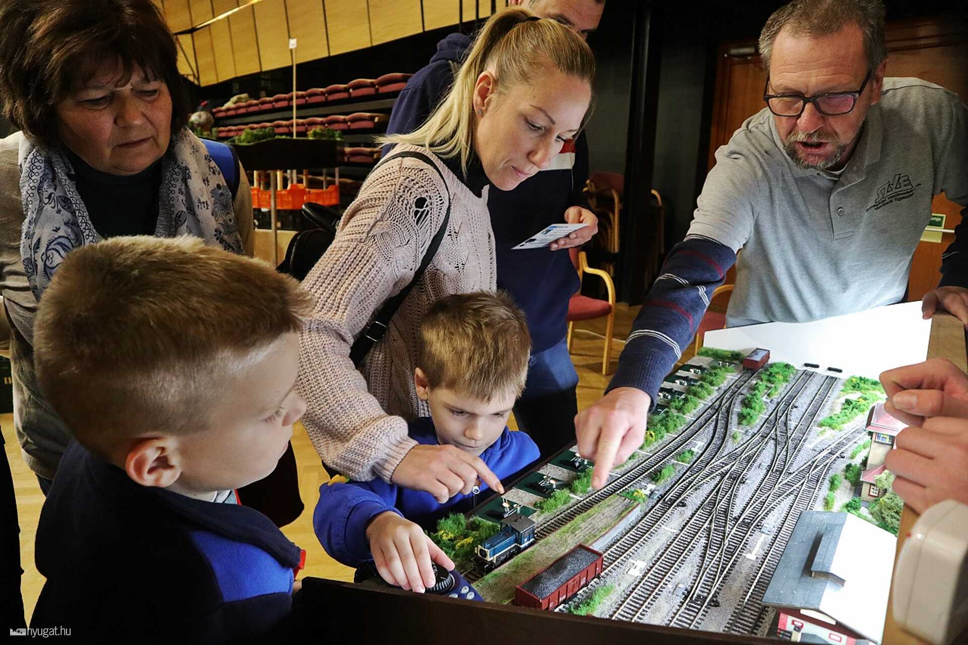 Vasútmodell kiállítás Szombathelyen