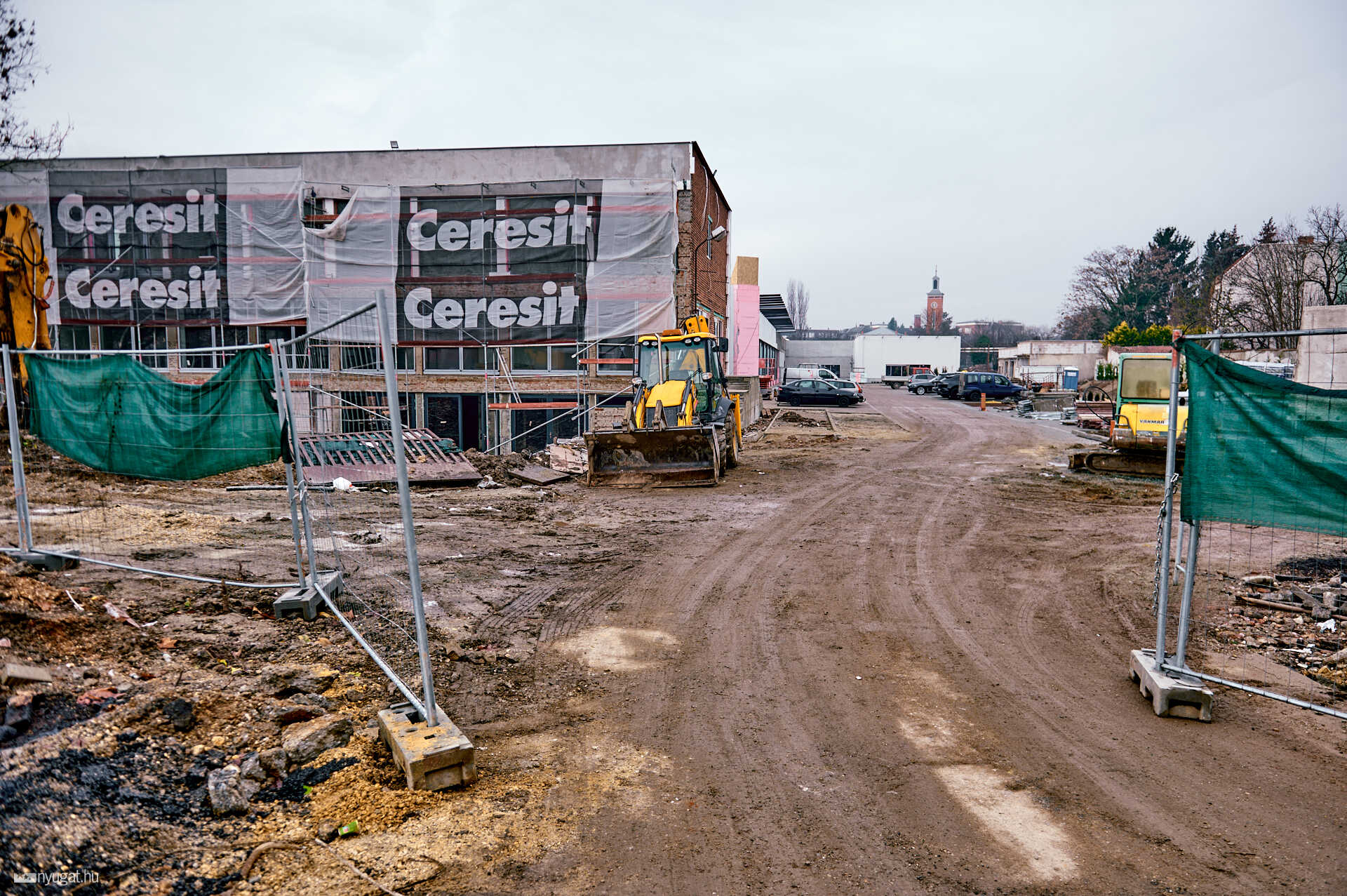 egykori nyomda átépítése
