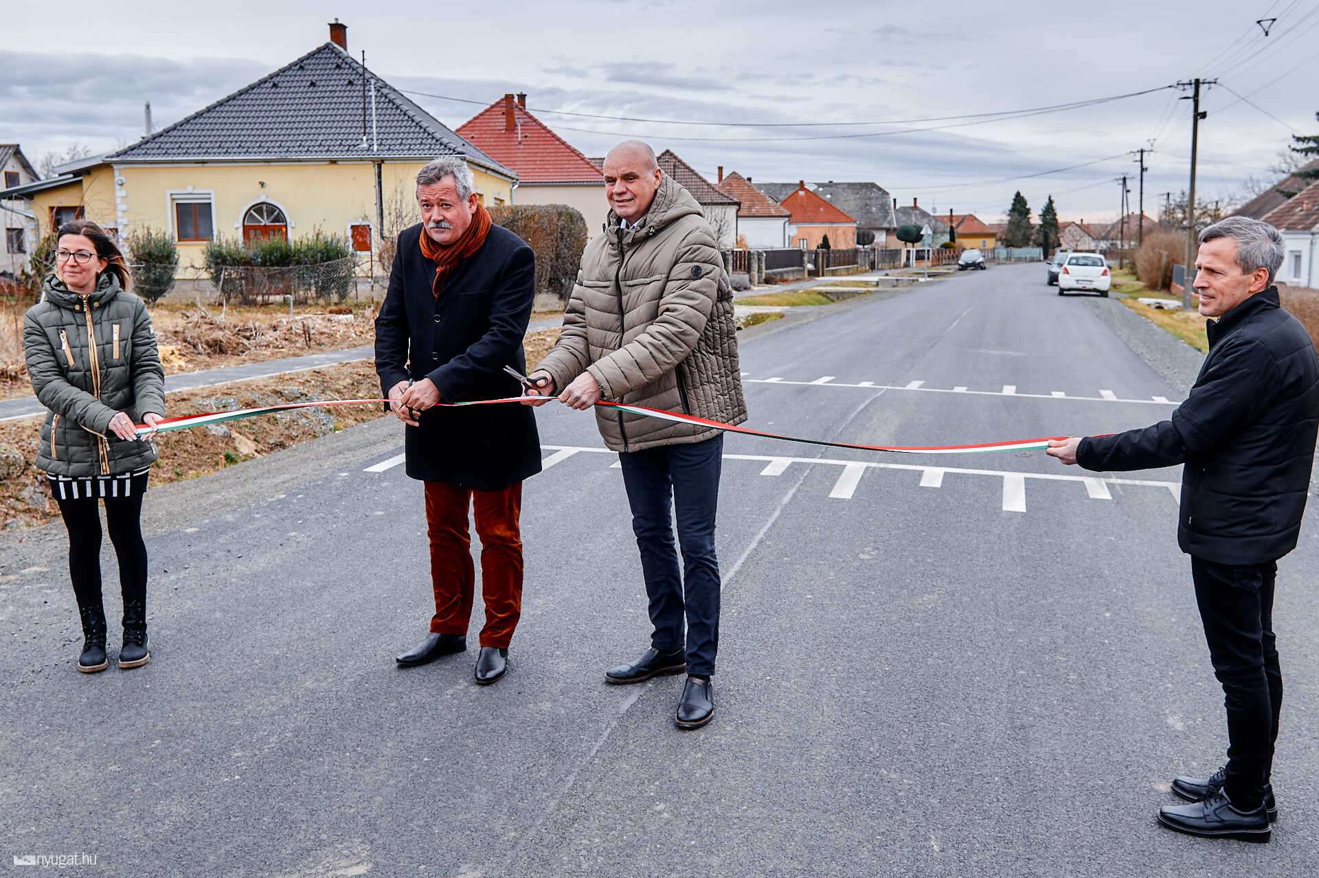Egyházasrádóc út avató