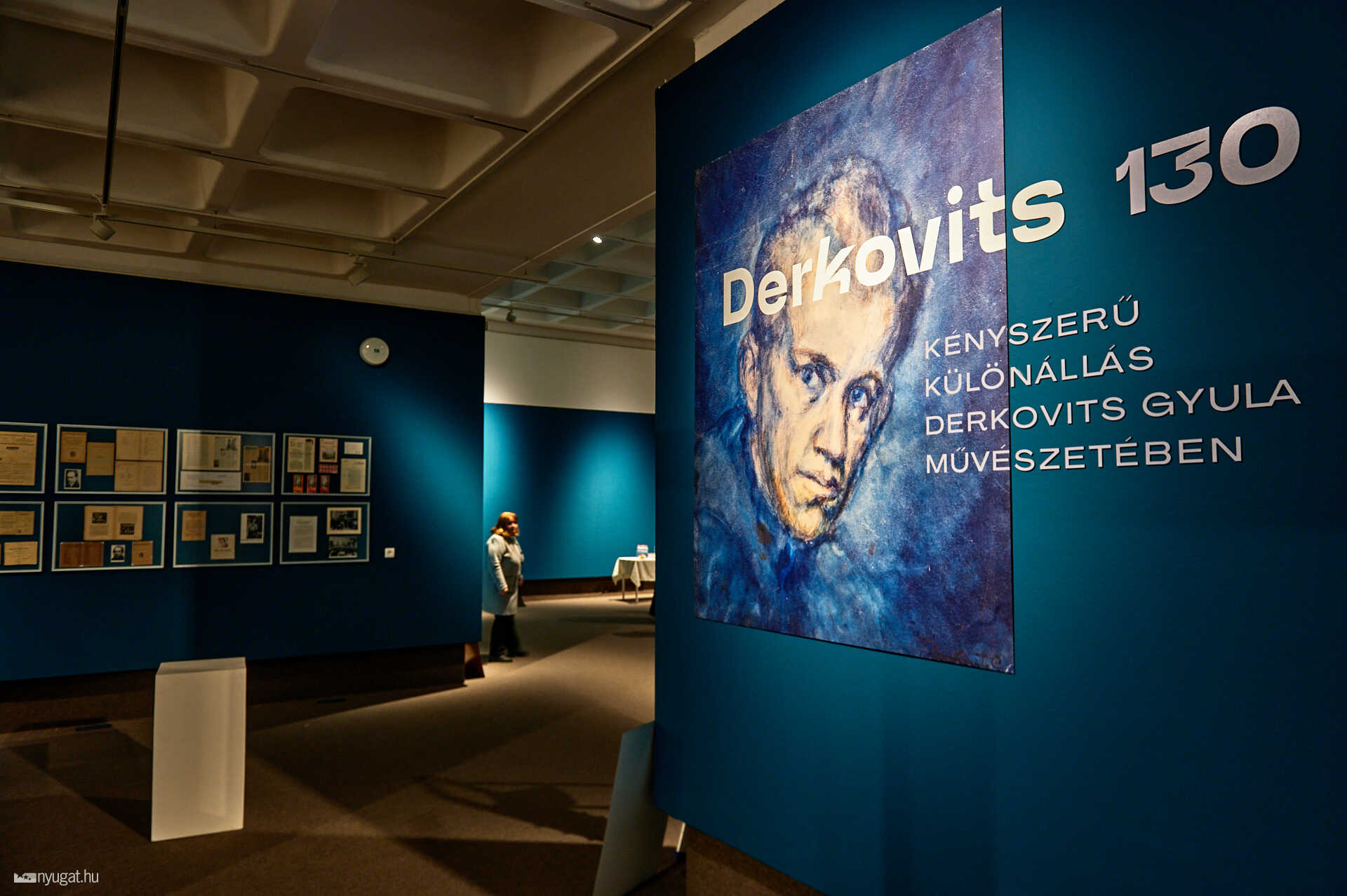 Derkovits kiállítás sajtótájékoztató
