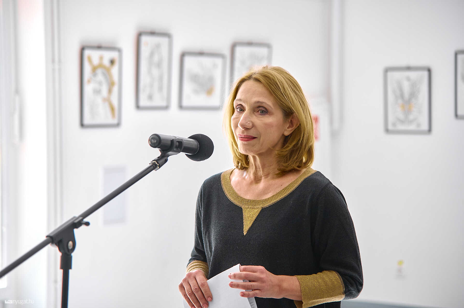 Franken Vivien kiállítás a Puskásban