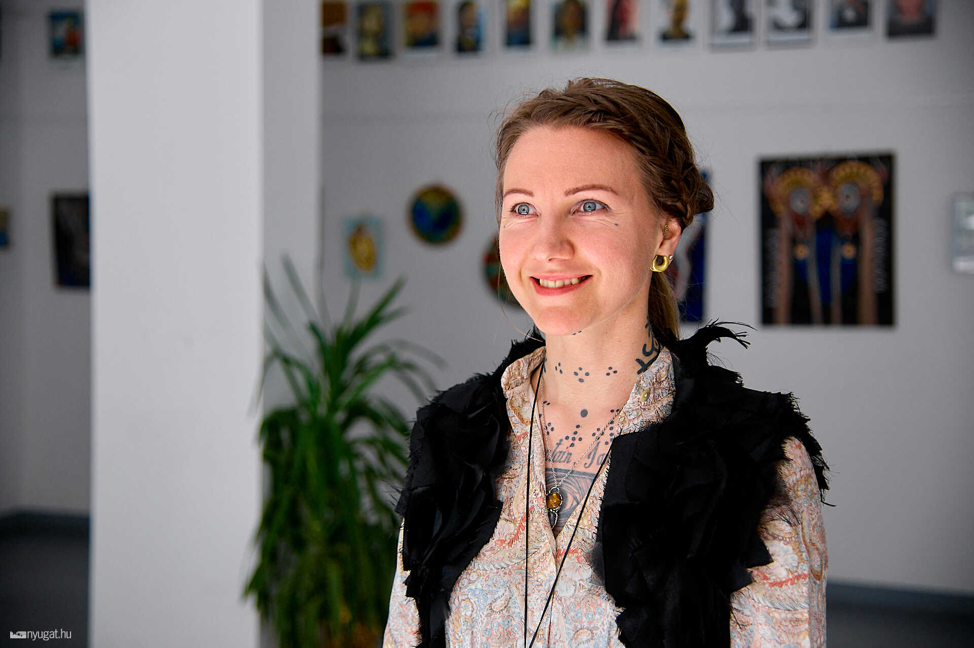 Franken Vivien kiállítás a Puskásban