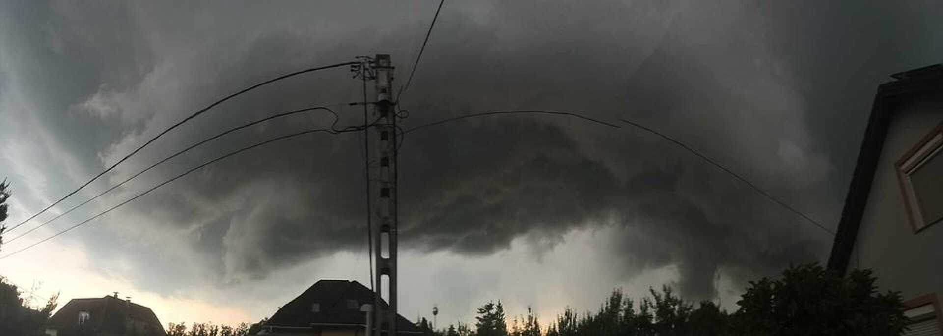 Tornádó és szupercella Szombathelyen