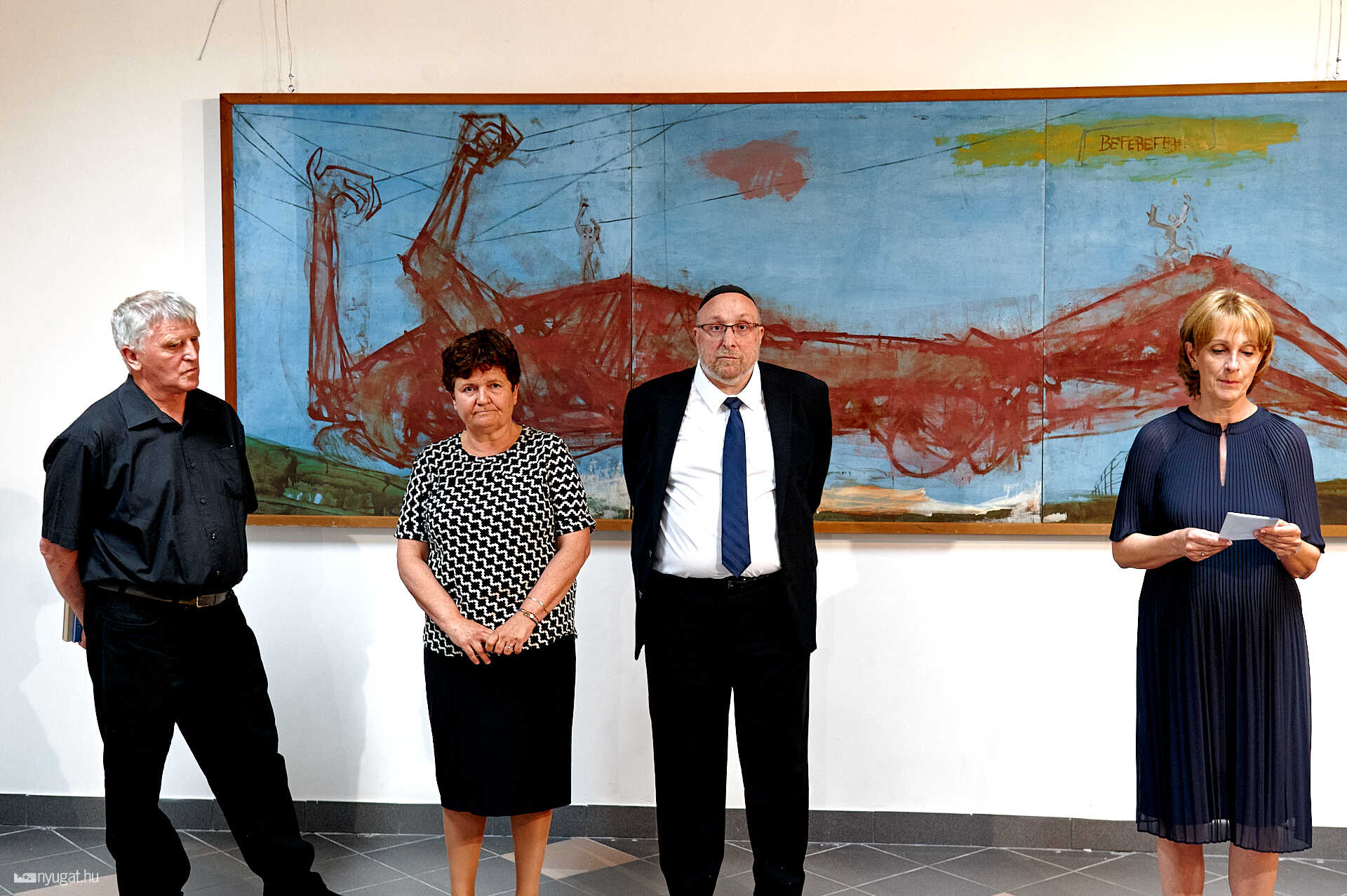 Holokauszt kiállítás irokéz galéria