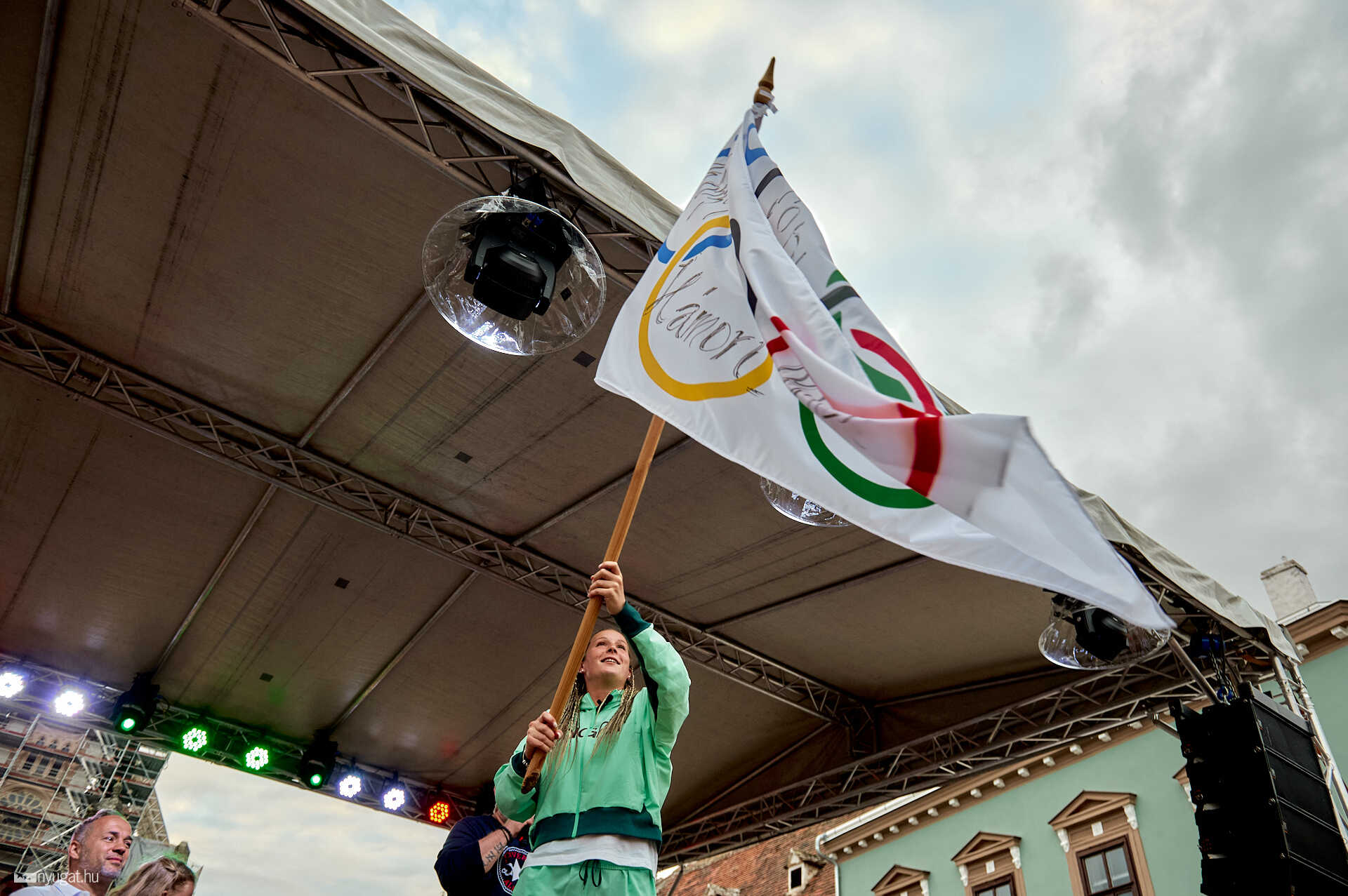 Hámori Luca olimpikon Kőszegen ünnepség