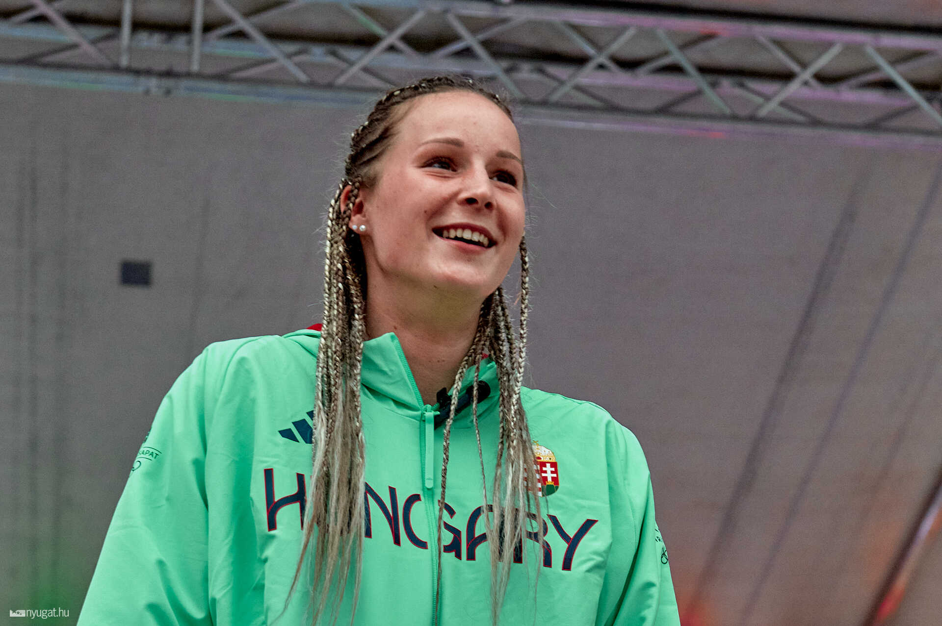 Hámori Luca olimpikon Kőszegen ünnepség