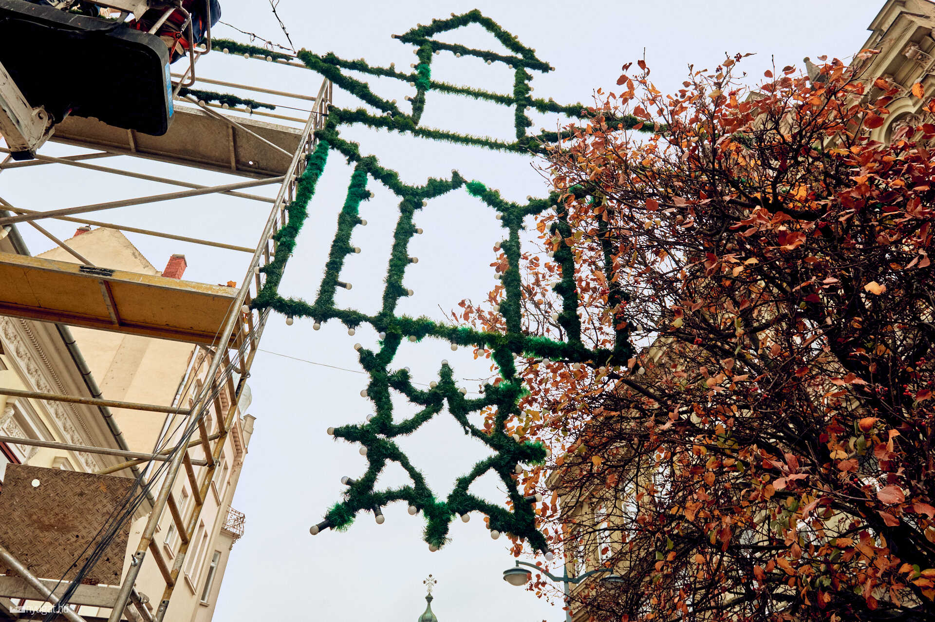 Fő tér adventi díszek 2024
